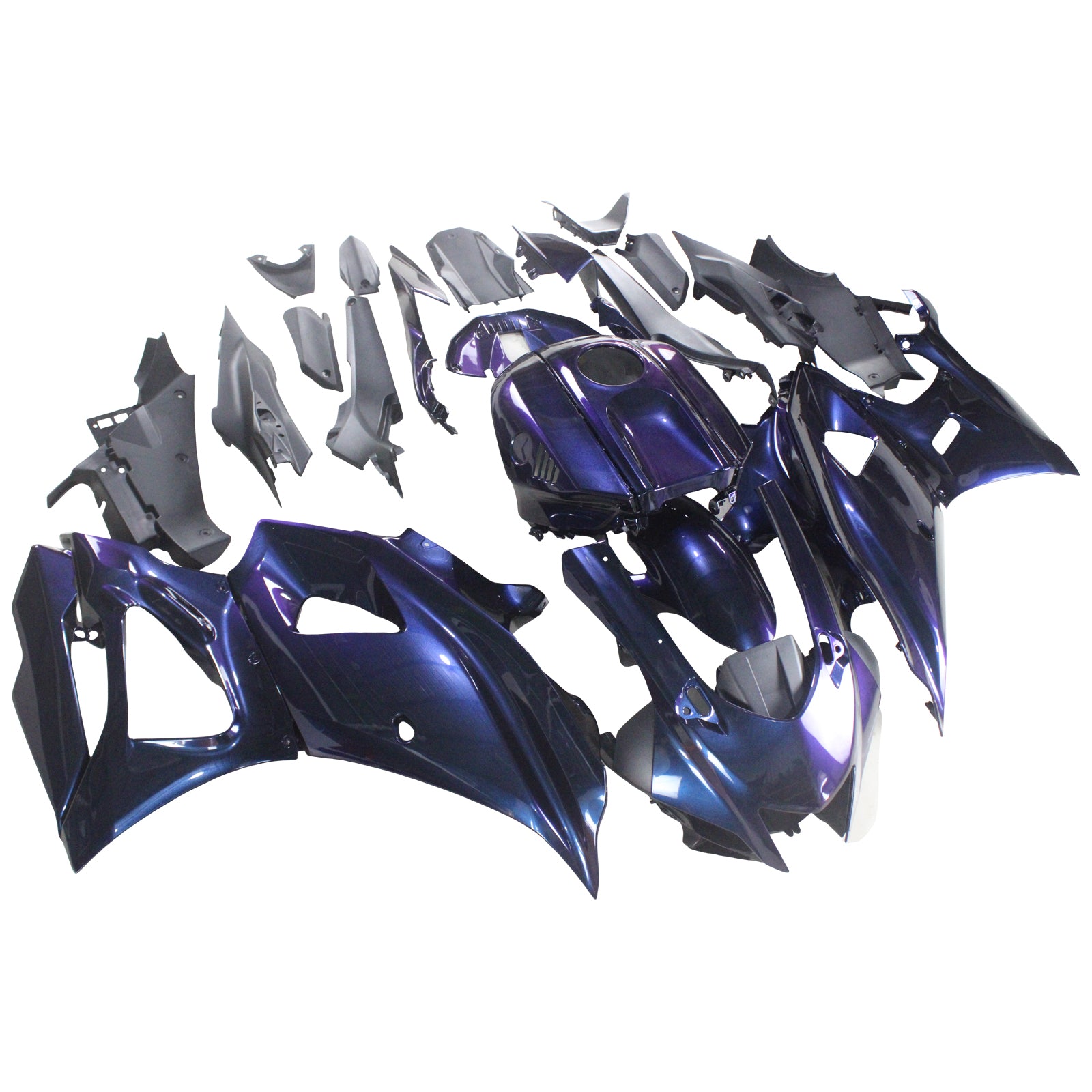 Kit de carénage à injection en plastique ABS pour Yamaha YZF-R7 2021-2025