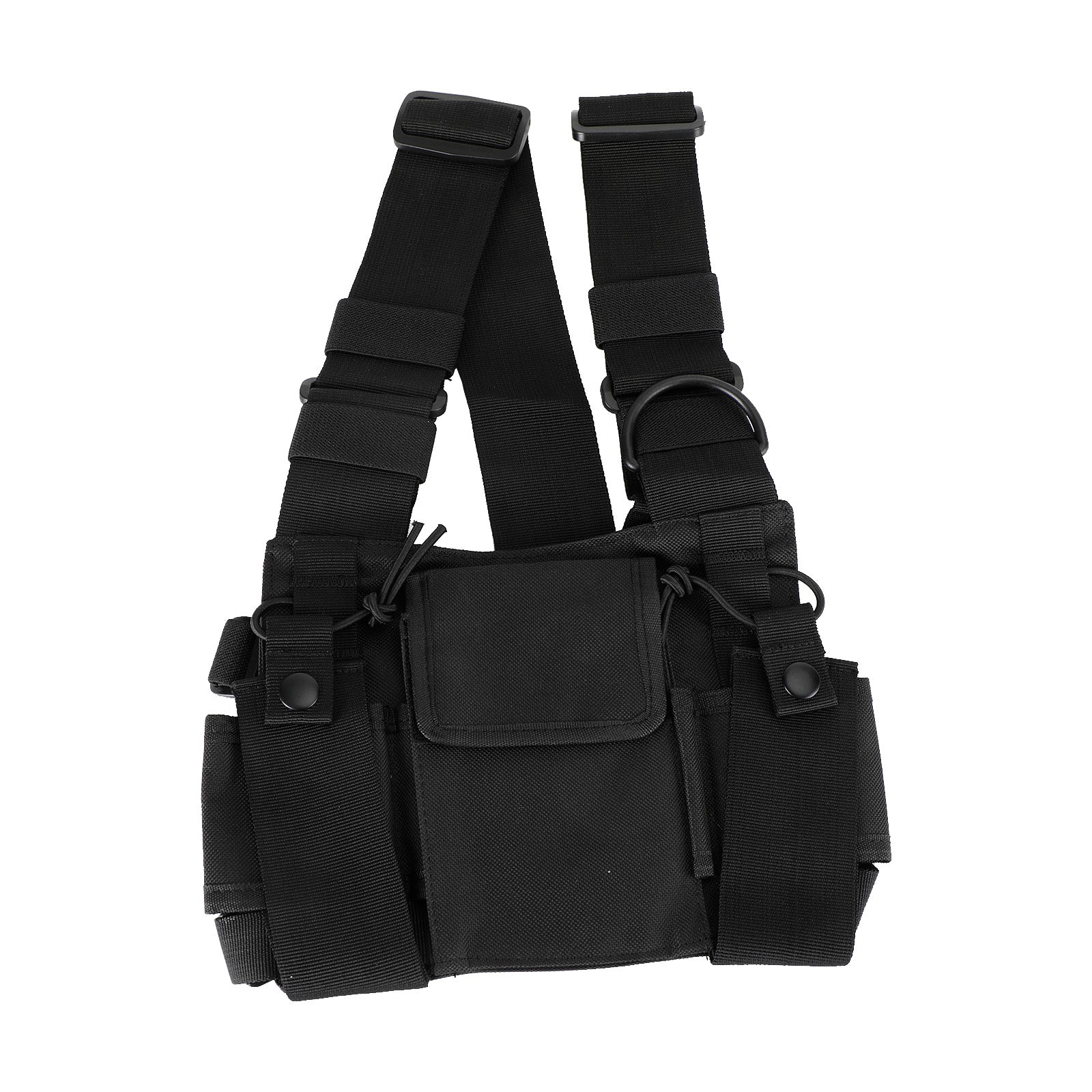 Field Operations Radio Neuf Tactical Multifonctionnel Poitrine Harnais Sac