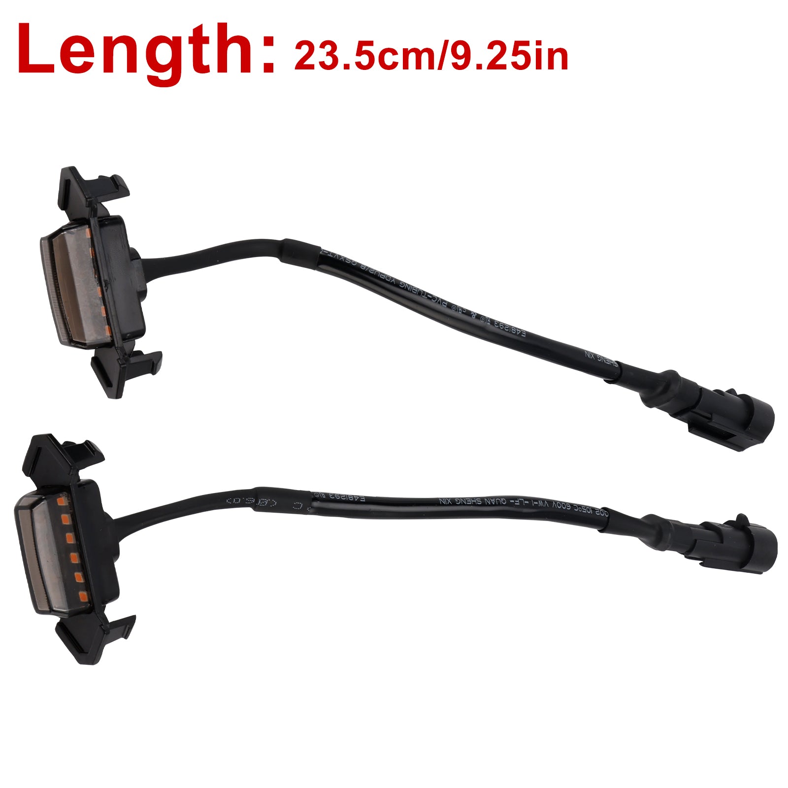 Kit d' Amberkleurige LED-verlichting met gerookte lens voor de grille van Toyota Tacoma (2016-2023)