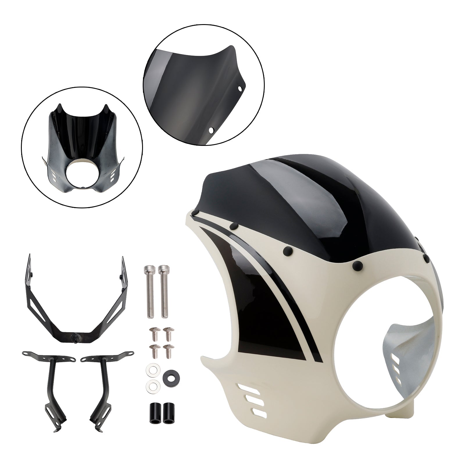 Parabrisas y carenado de faro para Yamaha XSR900 (2022-2025)