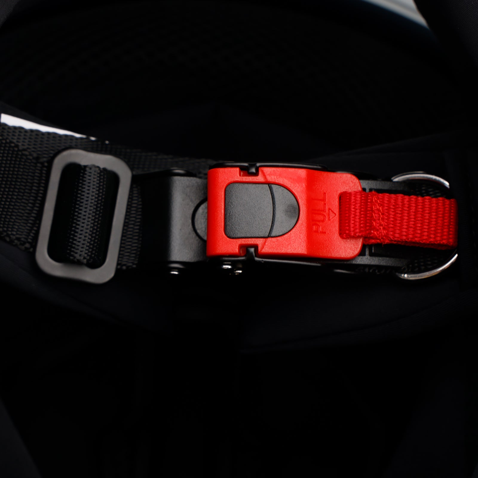 Casque moto intégral DOT pour adulte, rouge et noir