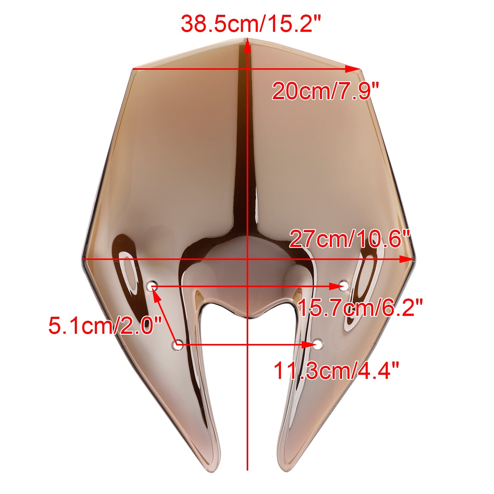 Pare-brise + support pour Kawasaki Z900 2025