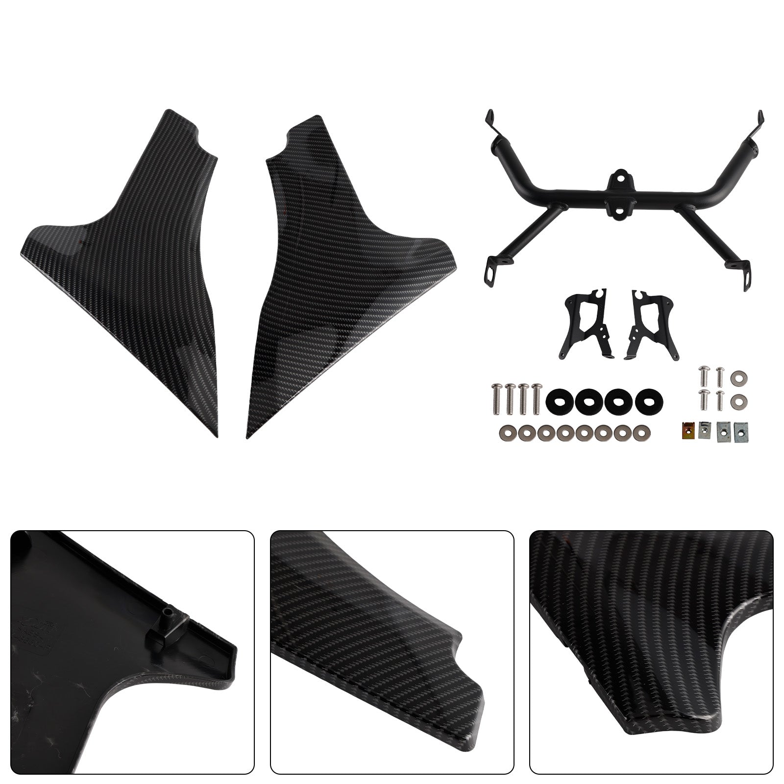 Staffe del pannello laterale per staffa spoiler Harley Road Glide CVO ST FLTRXSTSE dal 2024 in poi