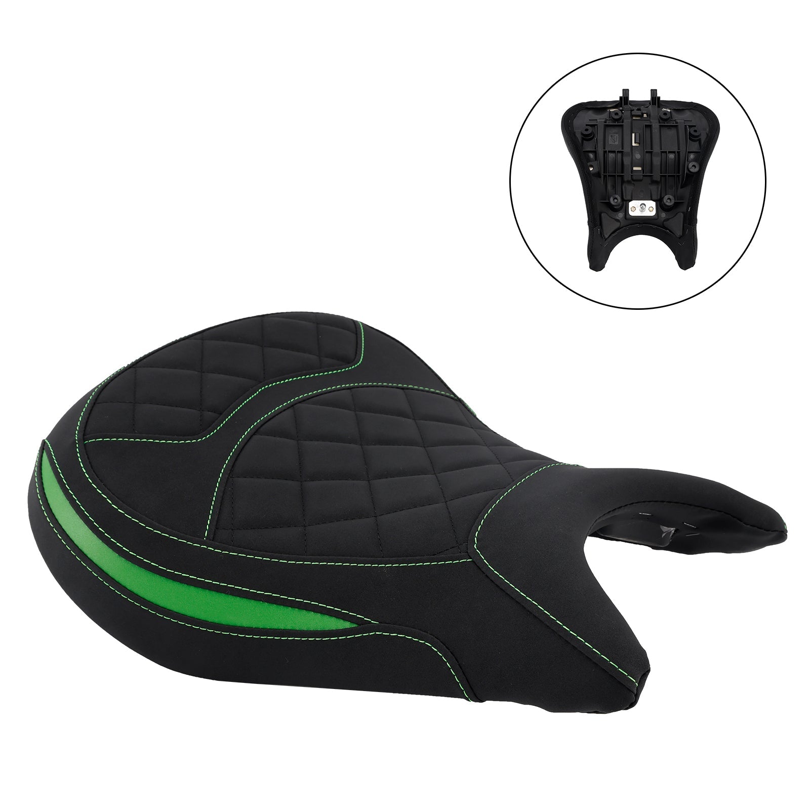 Selle avant basse Raider noire pour Kawasaki Eliminator 500 (2024-2025)