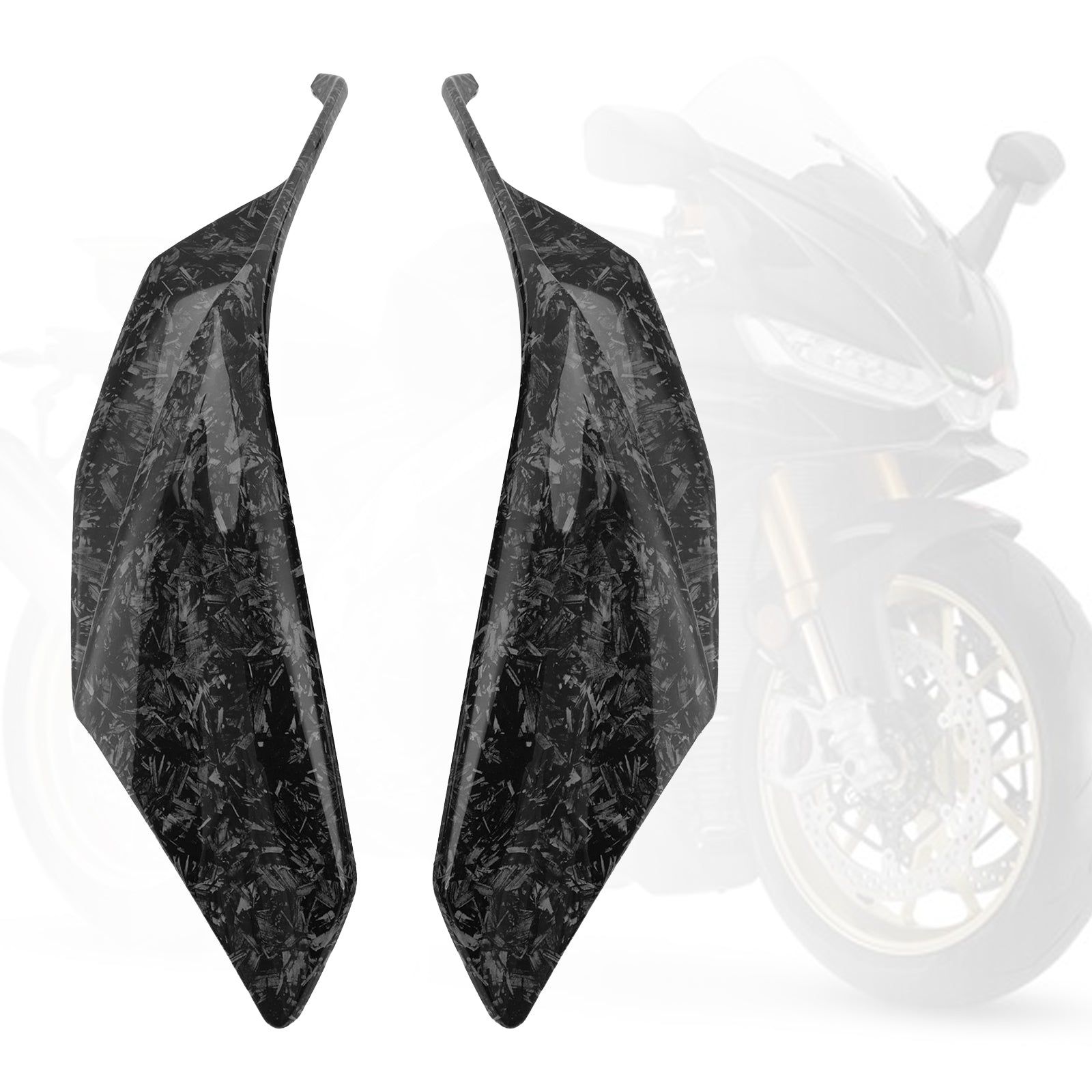 Kit de carénage latéral avec déflecteur d&#39;air et spoiler pour Aprilia RSV4 2021-2024