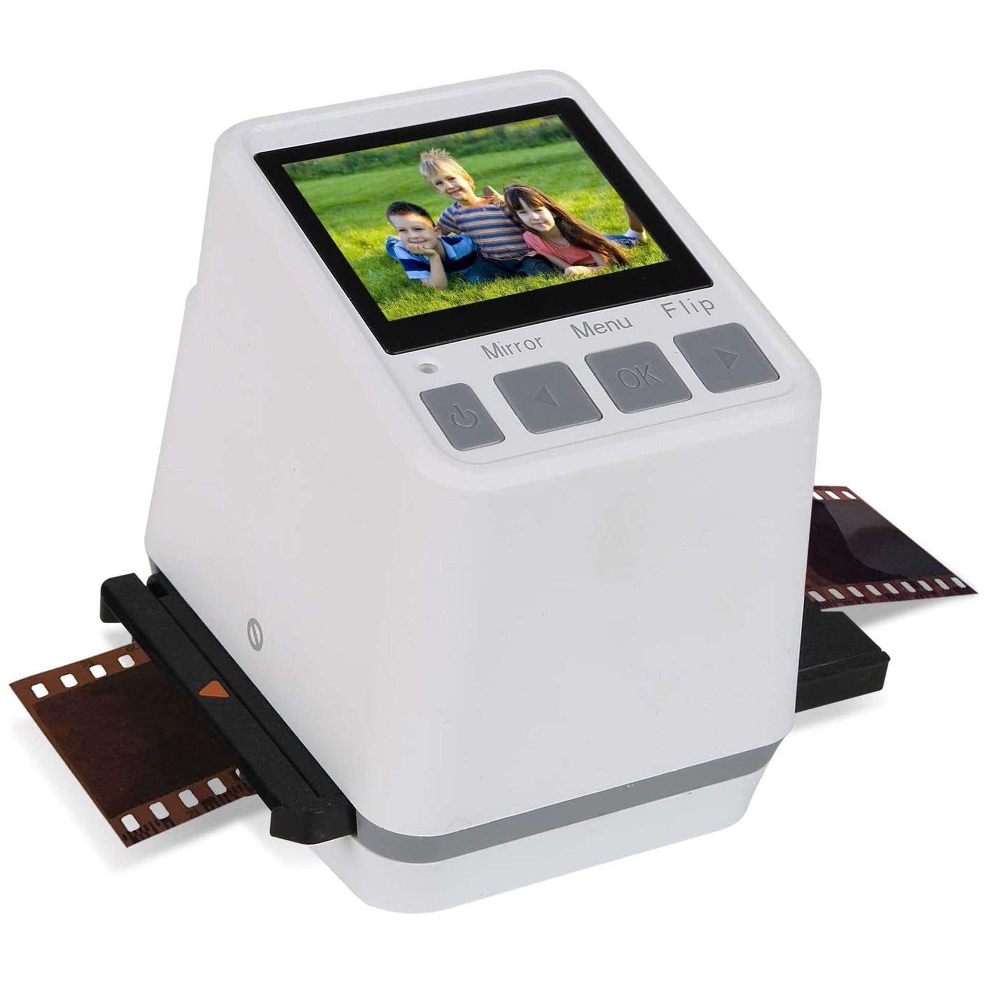 Scanner per diapositive per negativi vecchi da 22 MP, conversione di pellicole 126KPK/135/110/Super 8