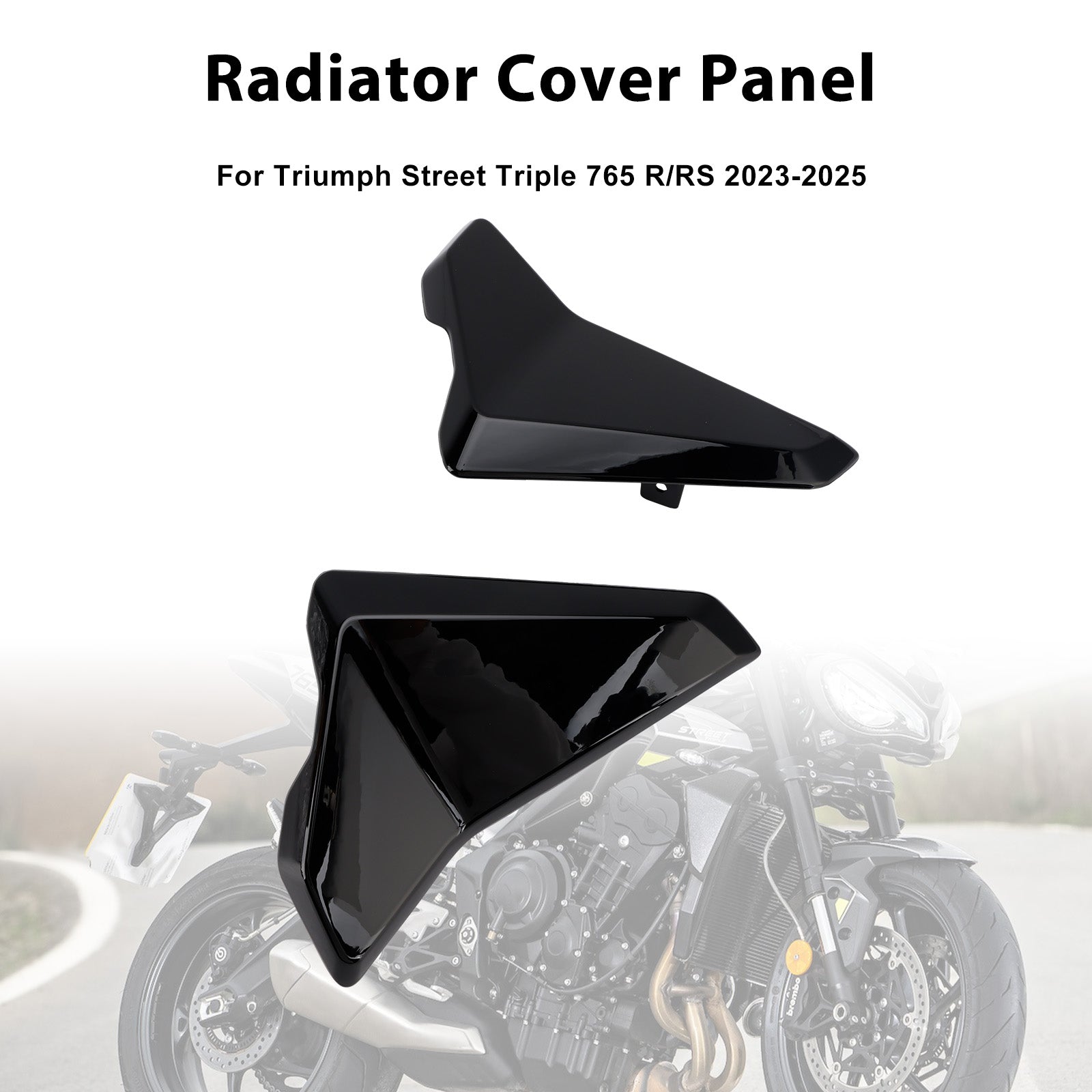 Carénages latéraux de radiateur pour Street Triple 765 R/RS 2023-2025
