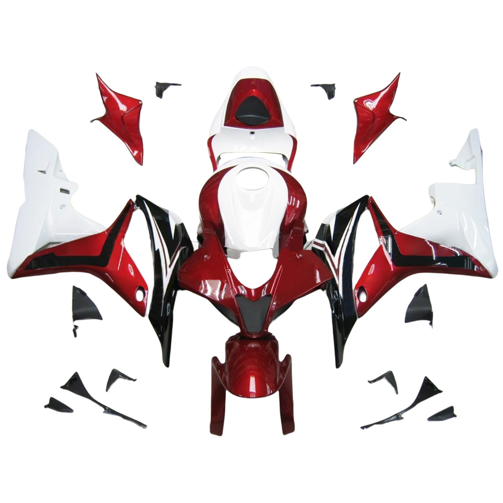 Kit de carénage à injection en plastique ABS pour Honda CBR600RR 2007-2008 F5