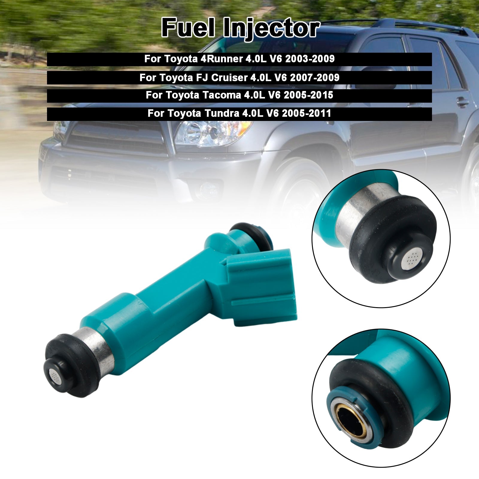 1 injecteur de carburant pour Toyota Tacoma 4Runner FJ Cruiser 23250-31010 23250-31060