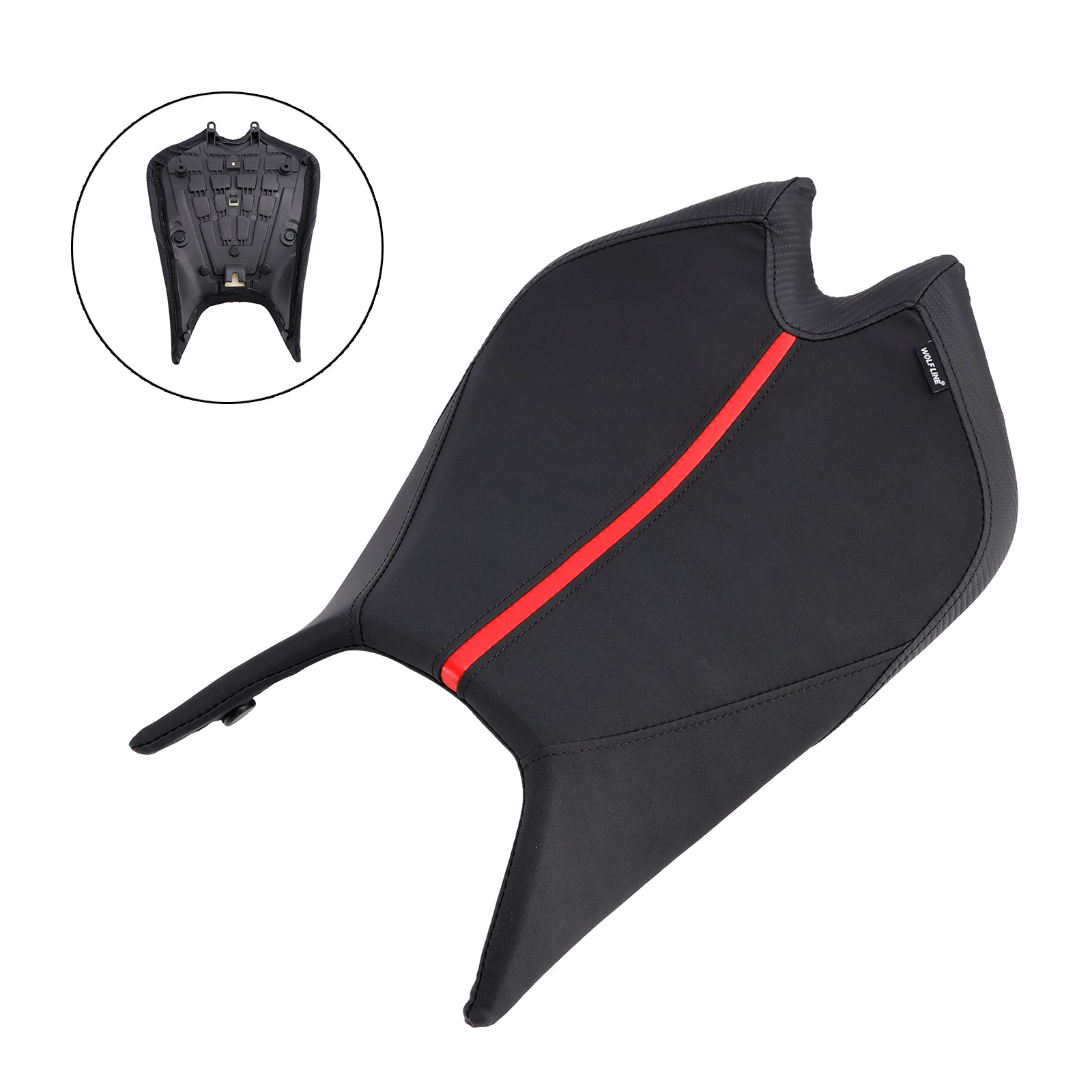 Coussin de siège conducteur avant en polyuréthane pour Aprilia RSV4 1100 Raider 2021-2024