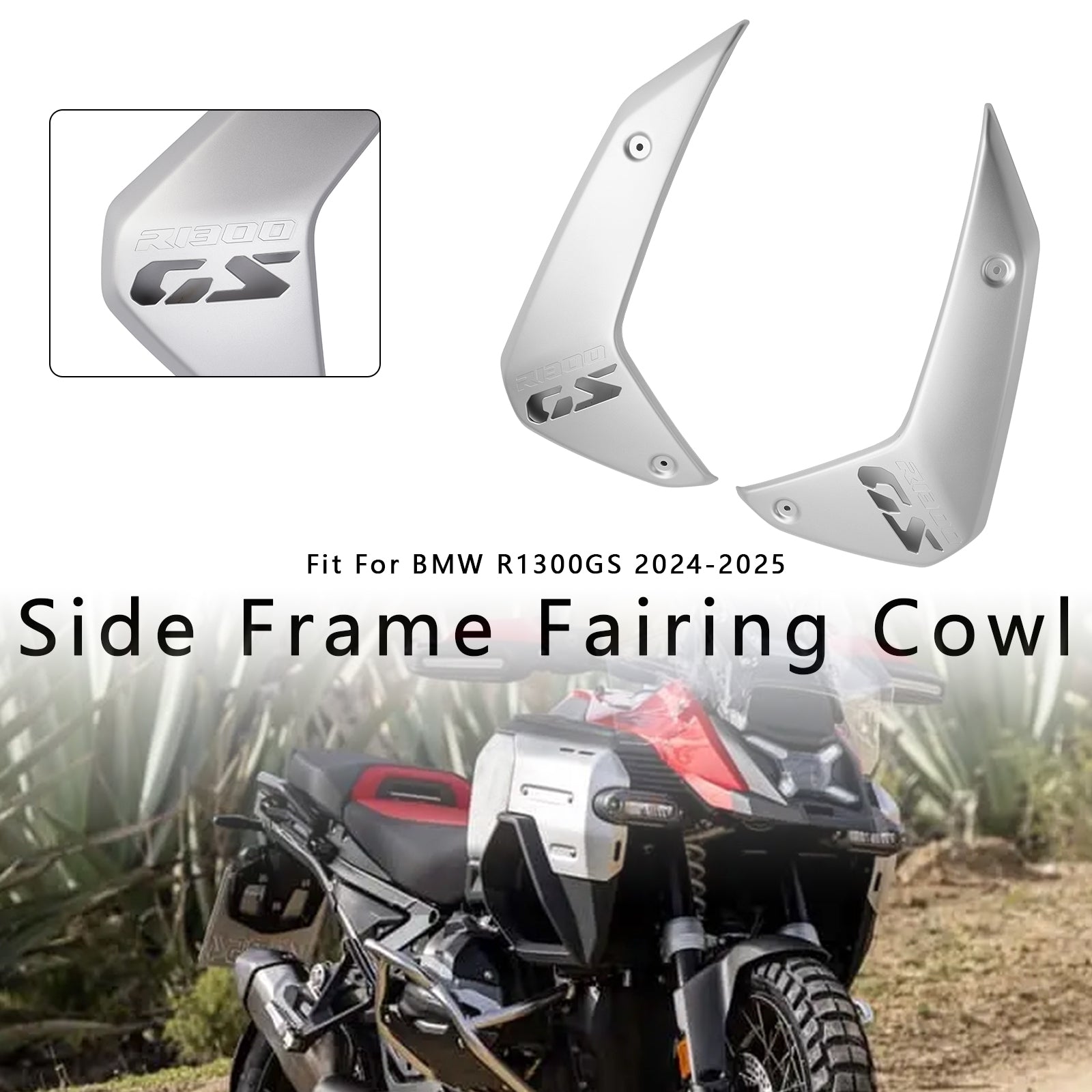 Protecciones de carenado de lado y radiador para BMW R1300GS 2024-2025