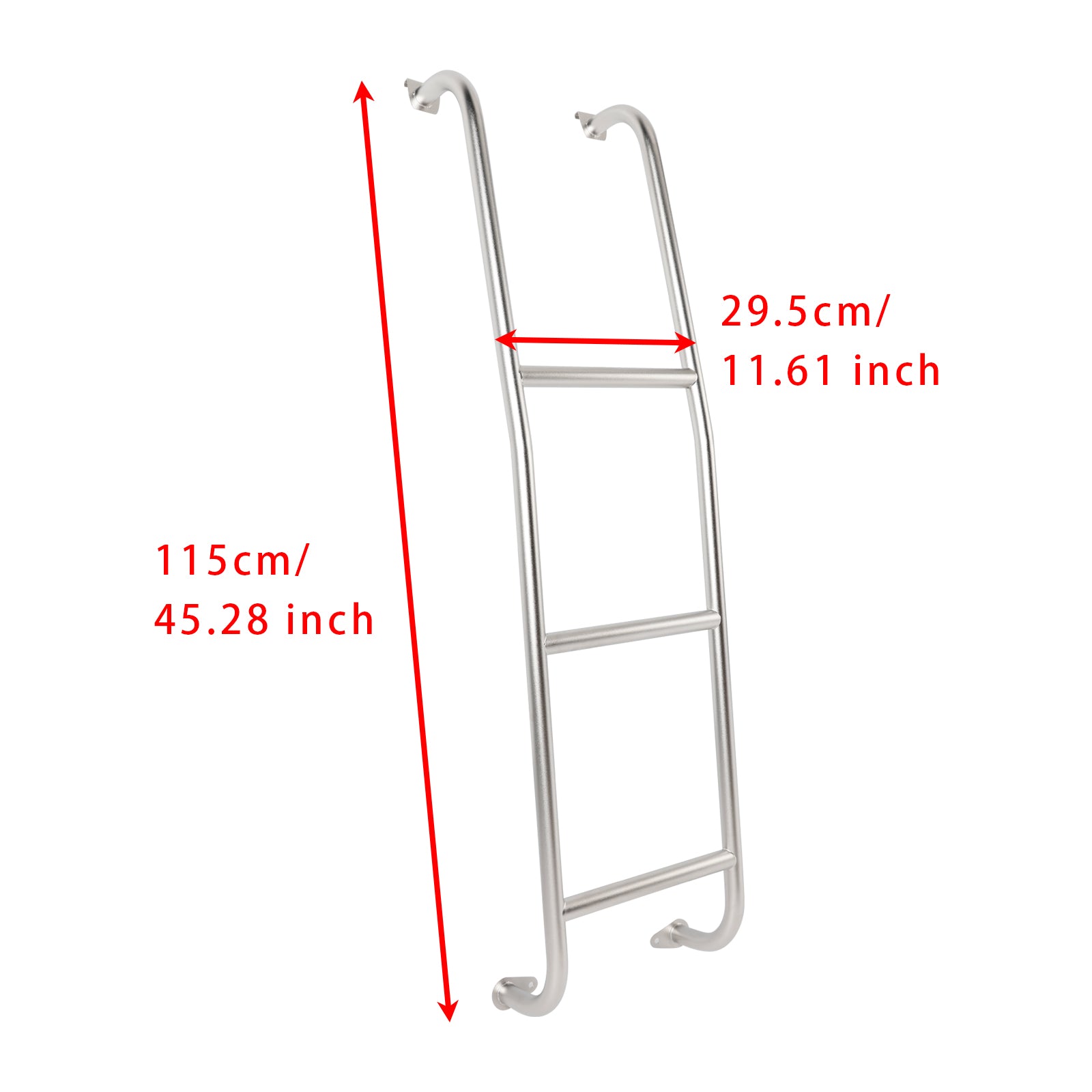 Kolmiaskelmat rosteriset pakettiauton tikkaat Ford Transit -matalakattoon (2014-2025) - Osanumero 093TS