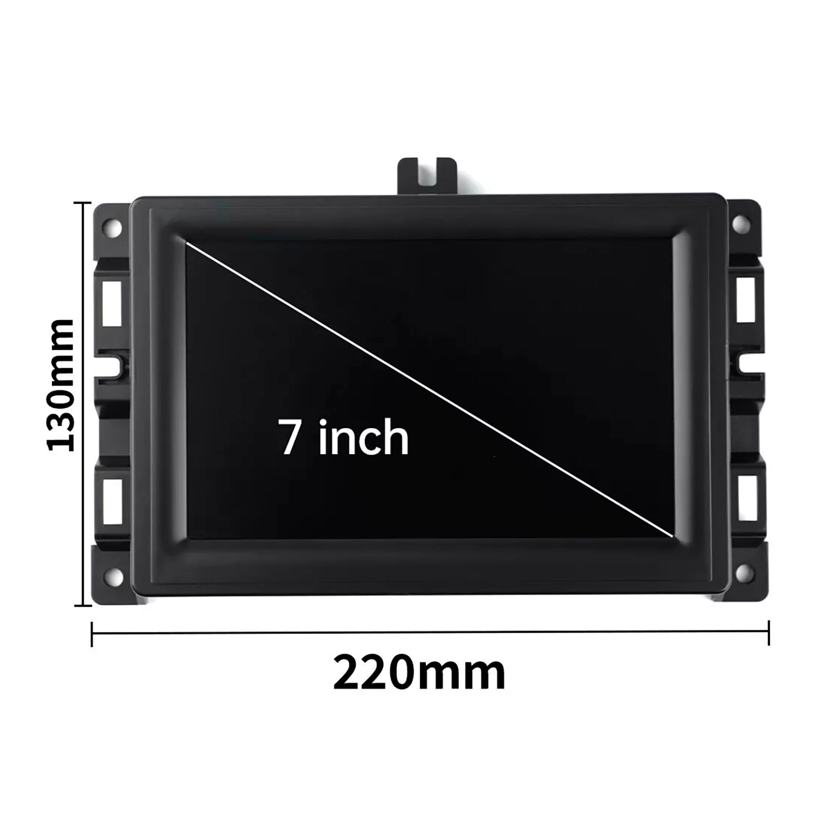 Autoradio Jeep Compass 2017-2020 Navigation Écran tactile LCD 7"