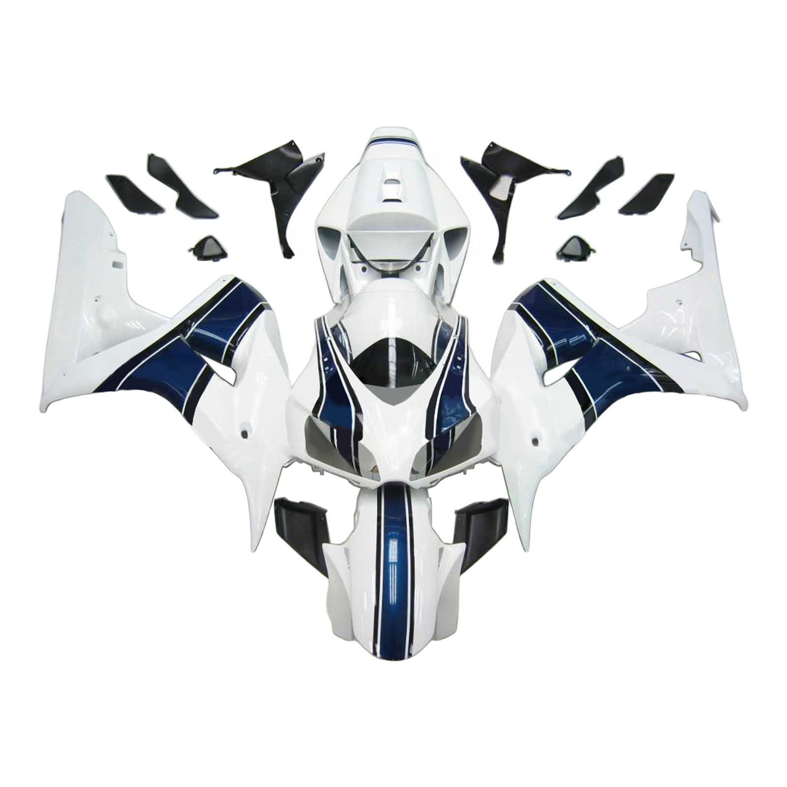 Kit de carénage par injection, carrosserie en plastique ABS pour Honda CBR1000RR 2006-2007