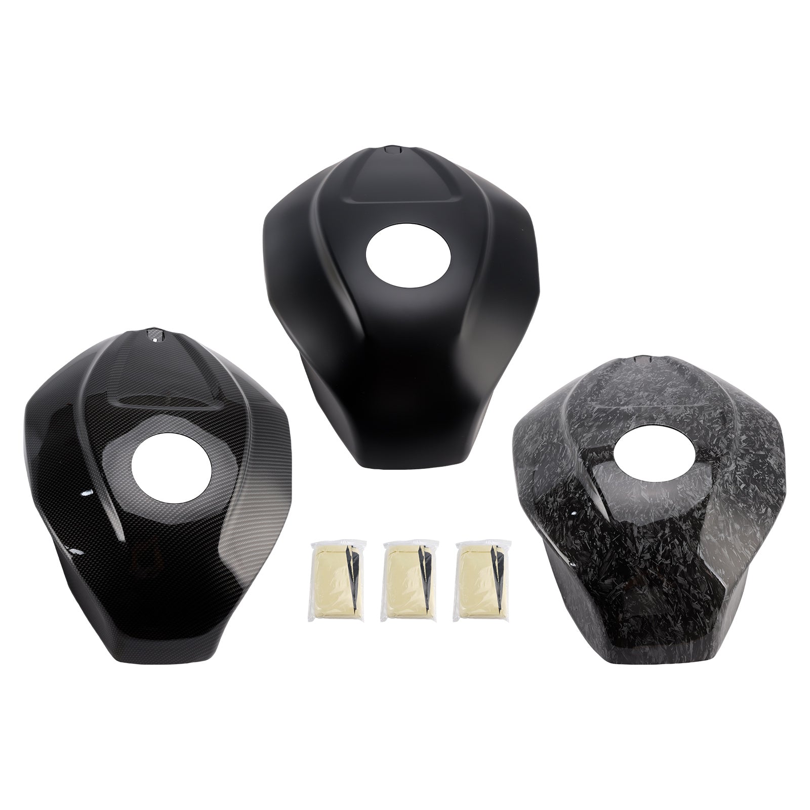 Garniture de carénage de couvercle de réservoir d'essence pour Aprilia RSV4 2021-2024