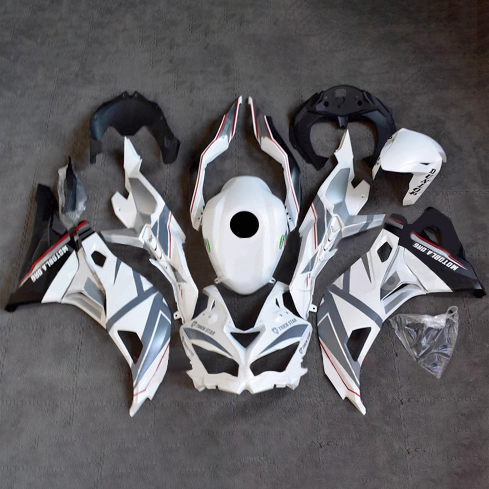 Kit carena iniezione Kawasaki Ninja ZX-25R ZX-4R ZX-4RR 2019-2024