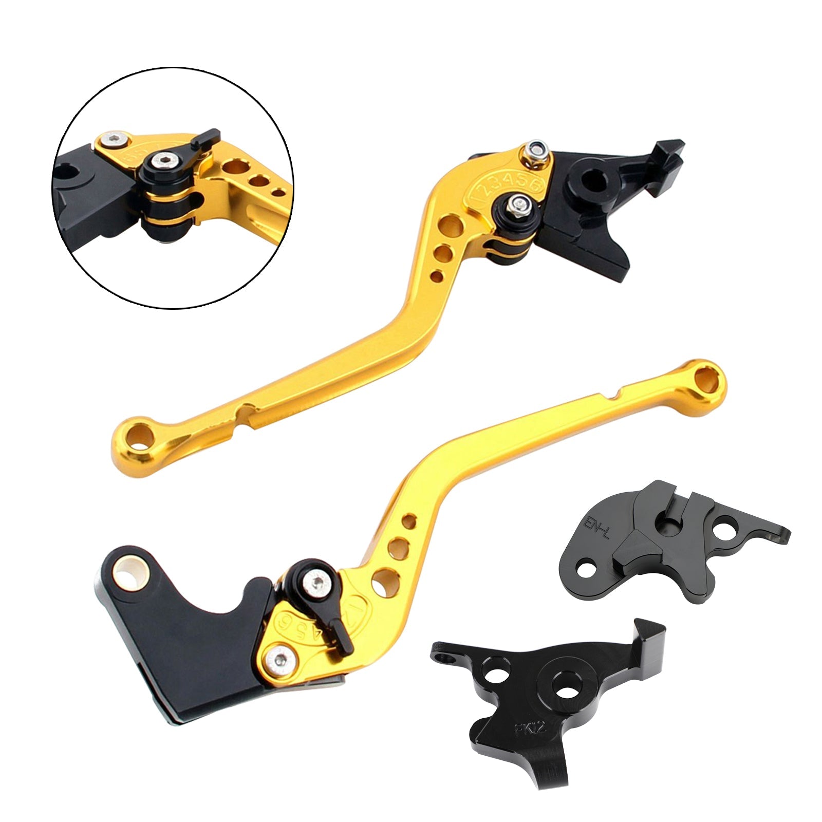 CFMOTO 250NK ABS 150NK 2019-2021: n pitkä jarru- ja kytkinvipu