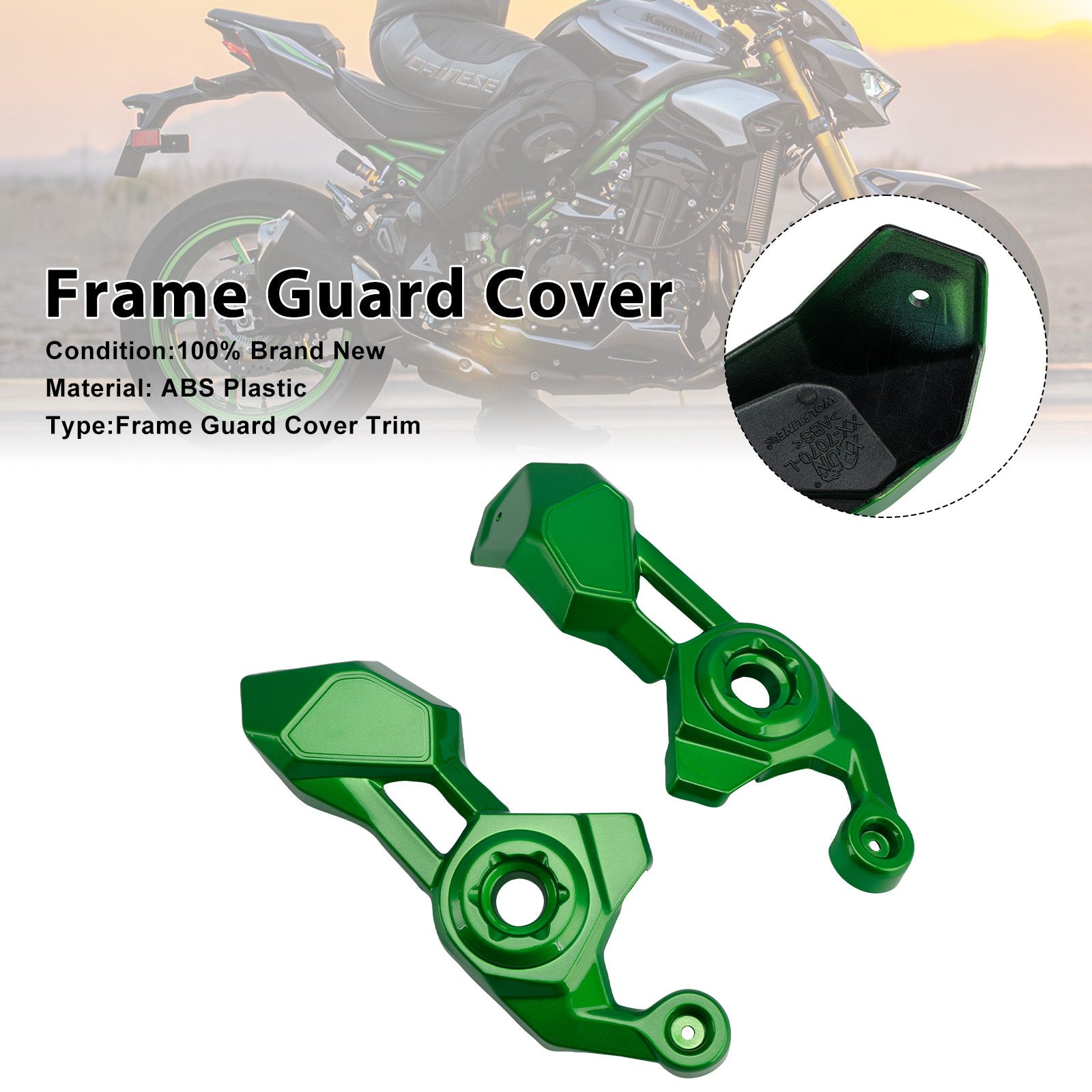 Carénage de protection latérale de cadre pour Kawasaki Z900 2025-2026