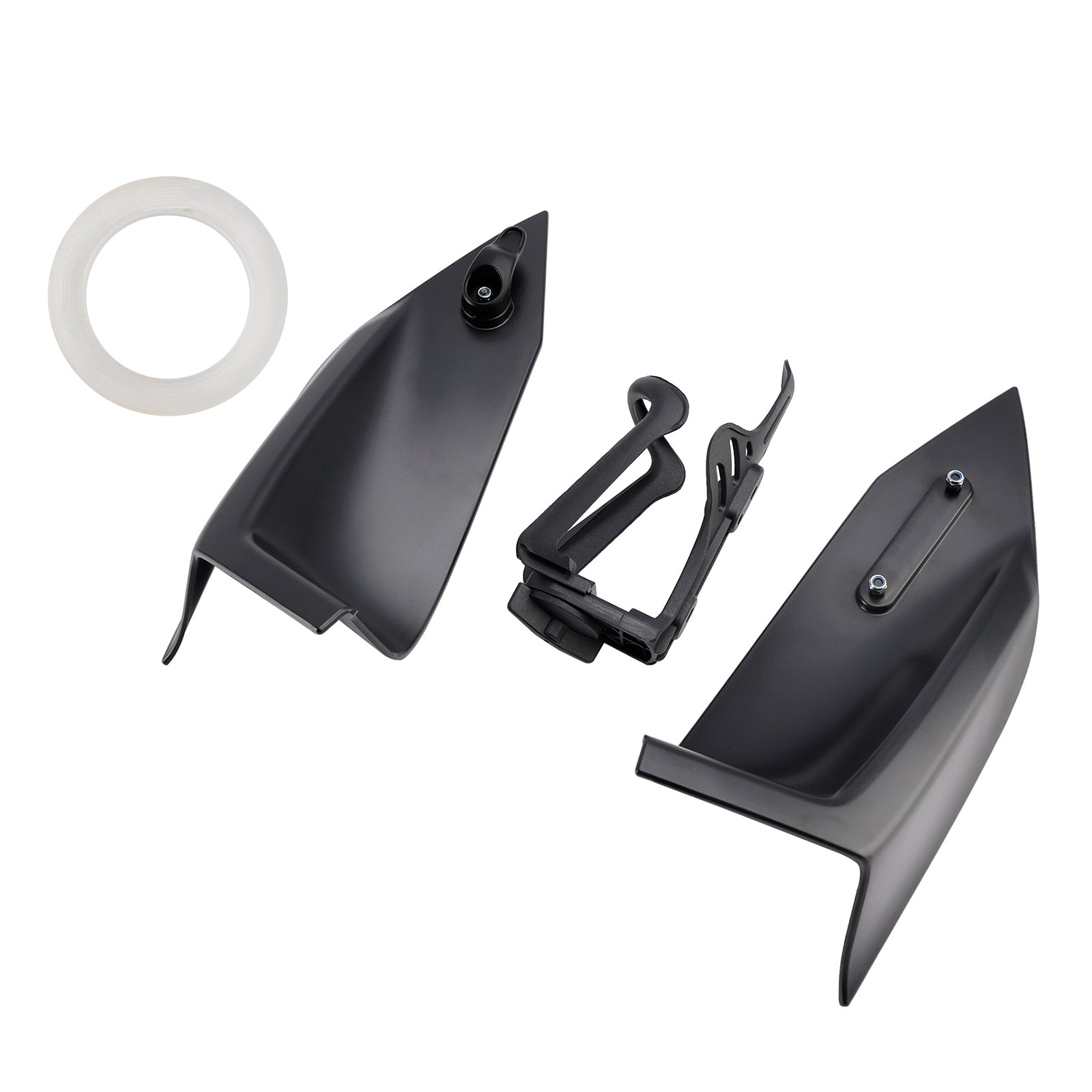 Gancio per il casco e il porta bottiglia per Yamaha X-Max 300 2023-2024, nero