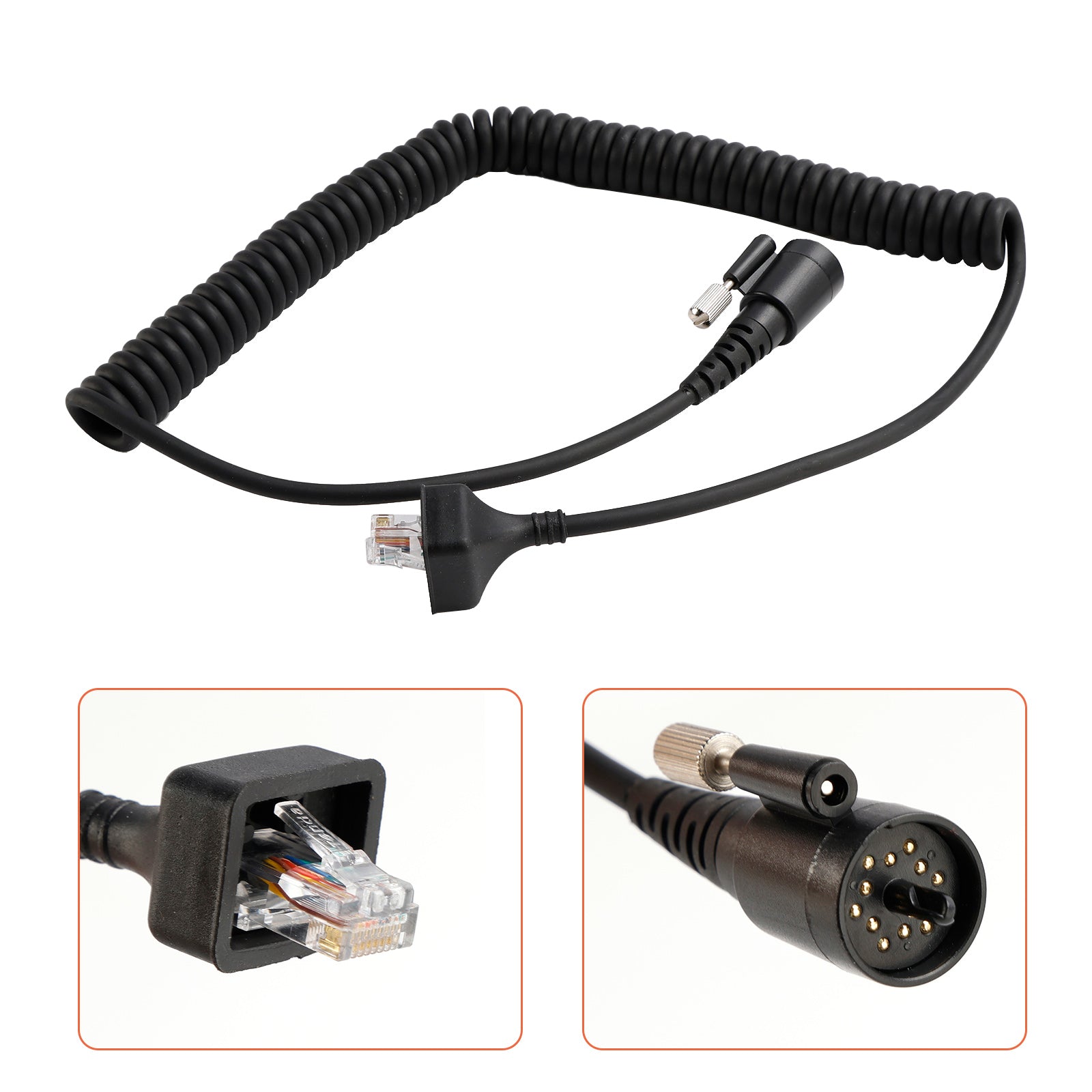 KMC27 ročni mikrofonski kabel za KENWOOD TK-690 TK-790 TK-890 TK-5710