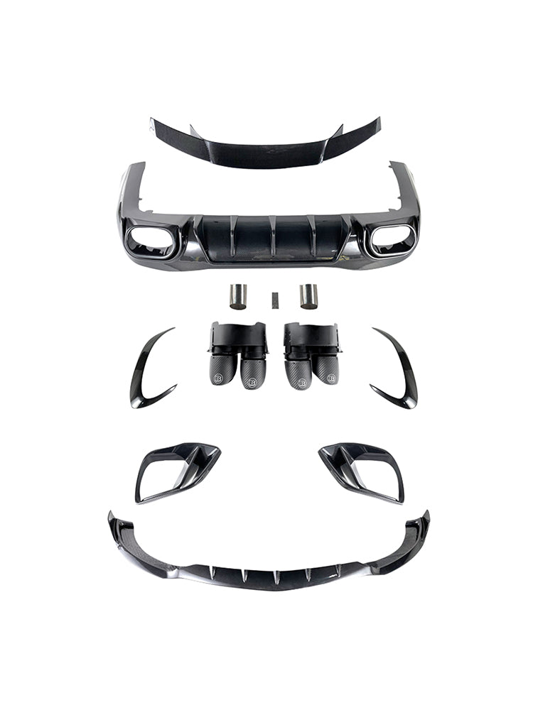 Kit carrosserie pare-chocs en fibre de carbone pour Mercedes-Benz AMG GT63 X290 4 portes (2021-2026)