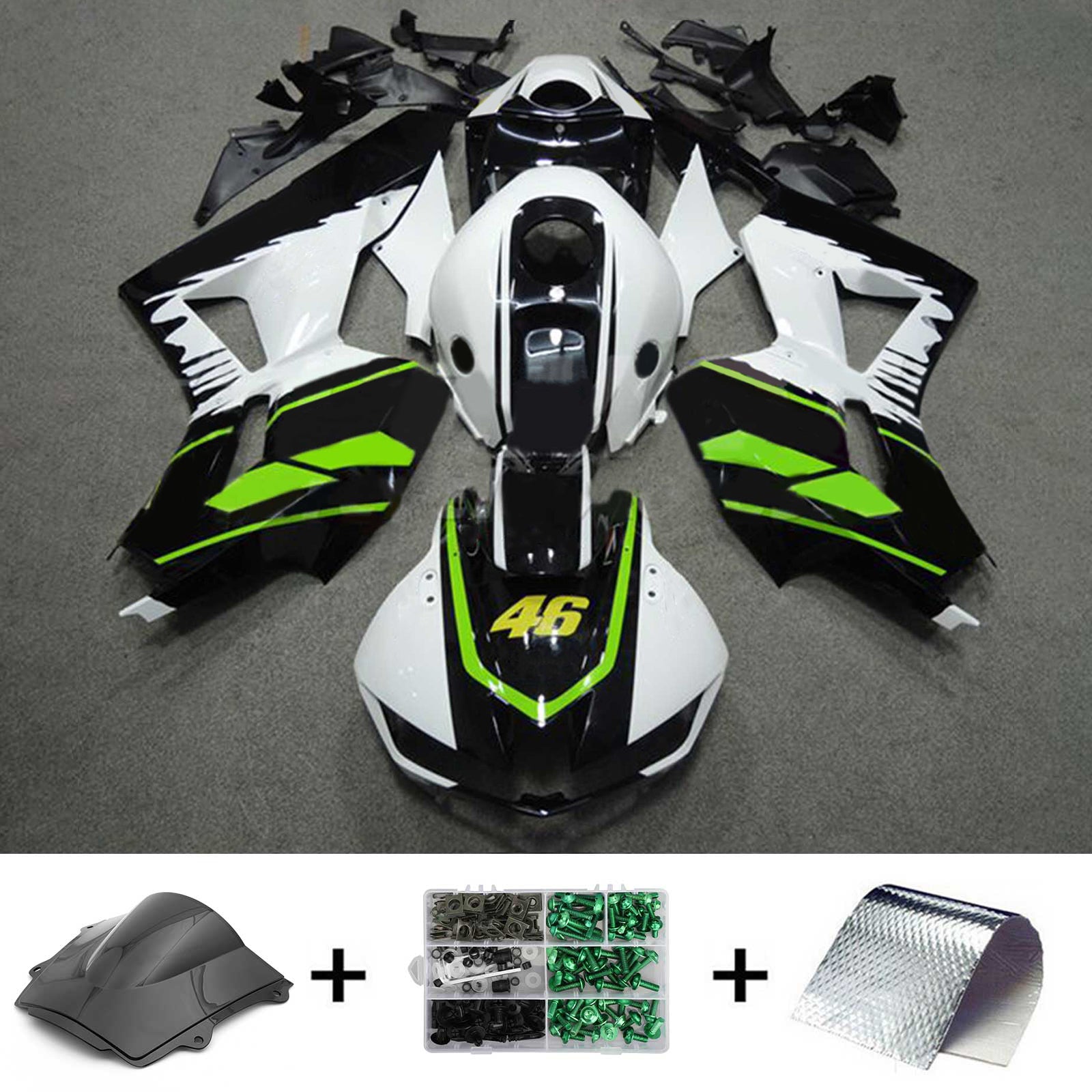 Kit de carénage injecté en plastique ABS pour Honda CBR600RR 2013-2026 F5