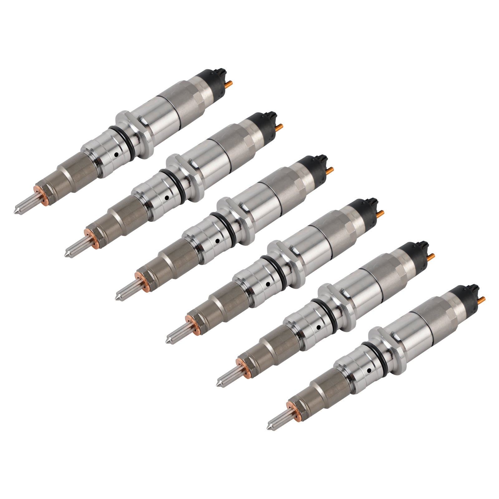 6 injecteurs de carburant pour moteur Komatsu PC200-8 Cummins QSB6.7 0445120231 5263262