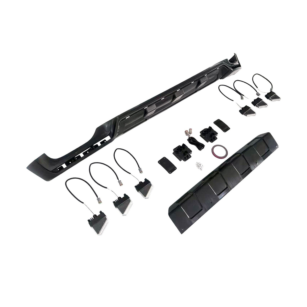 Voorbumperdiffuser compatibel met Mercedes-Benz G-Klasse W465 G450 G500 (vanaf 2025)