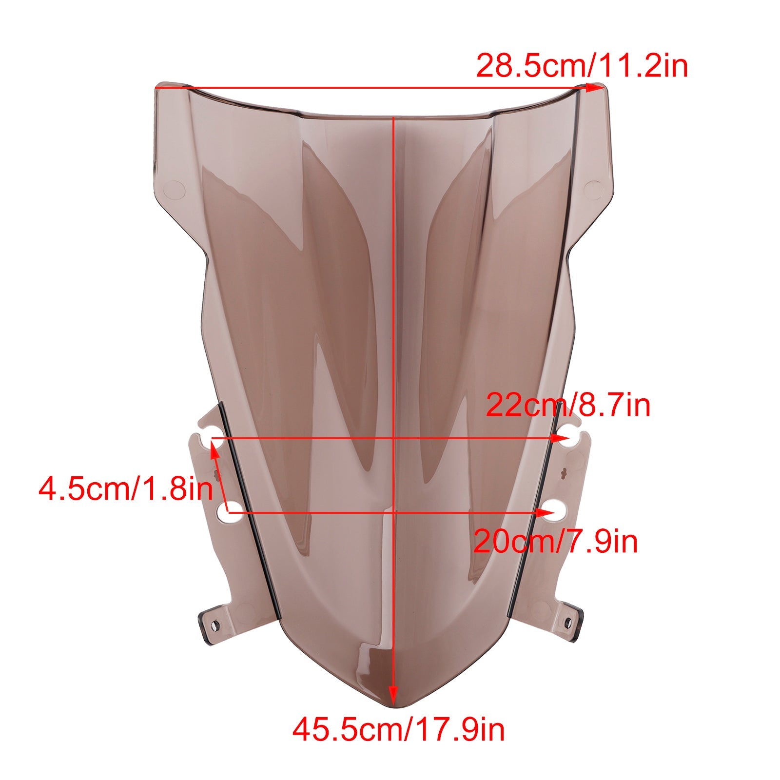Szybka przednia dla Daytona 660 2024-2025 Motocykl przednią szybę