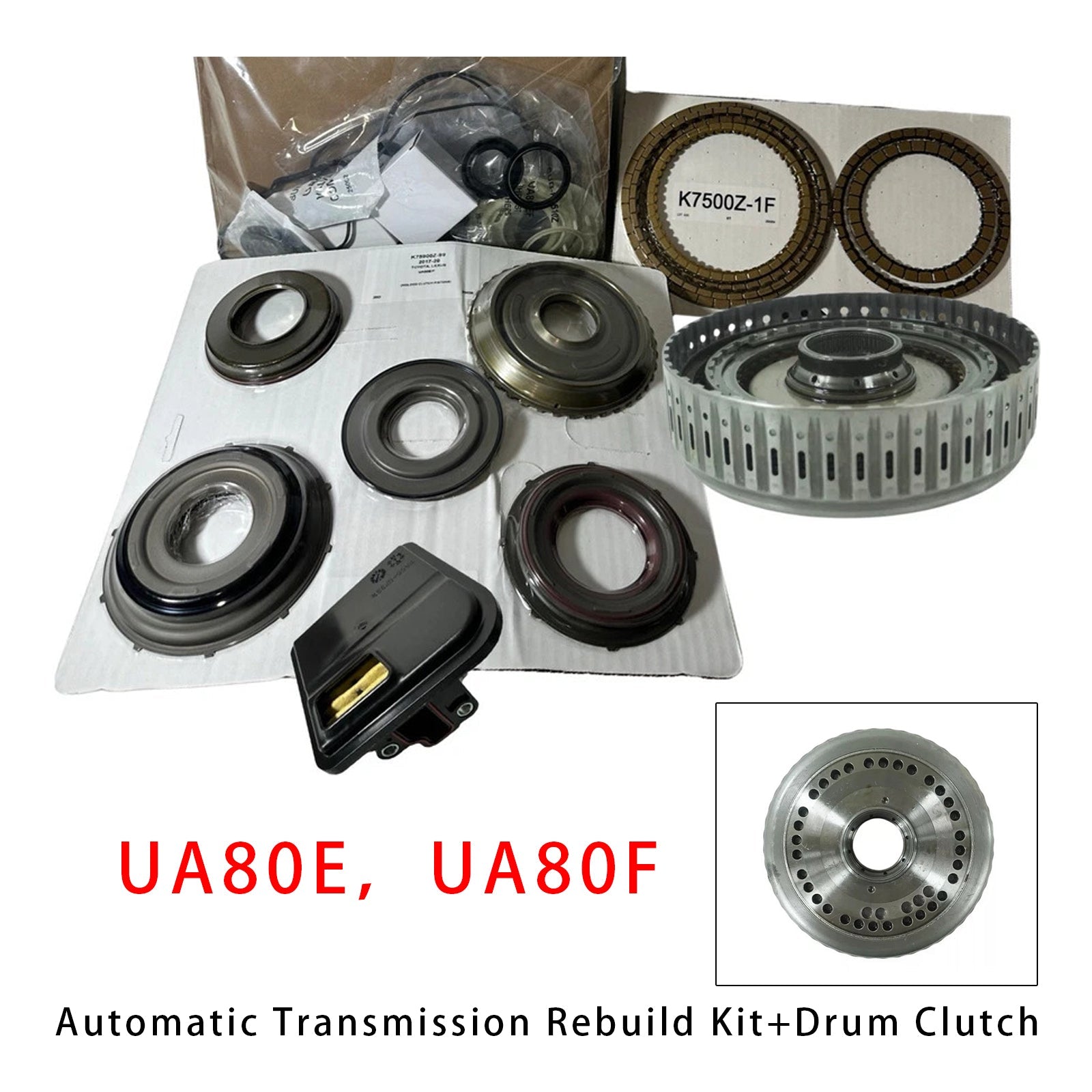 Kit de reconstruction de transmission Super Banner UA80E UA80F avec embrayage à tambour C3/C4 pour Toyota