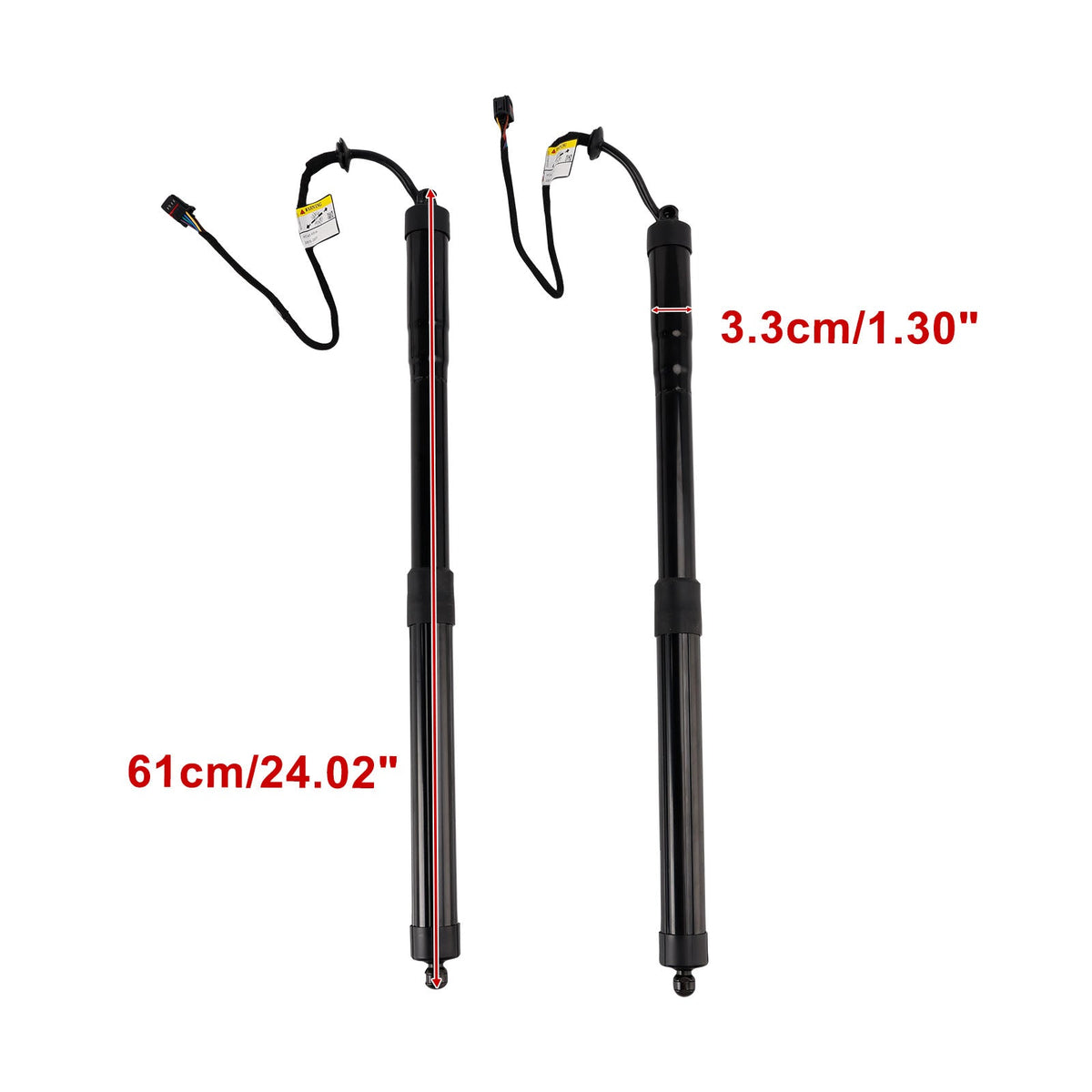 Vérin à gaz électrique de hayon arrière (2 pièces) pour Volvo XC60 Asie (2015-2017) - Référence : 31457566