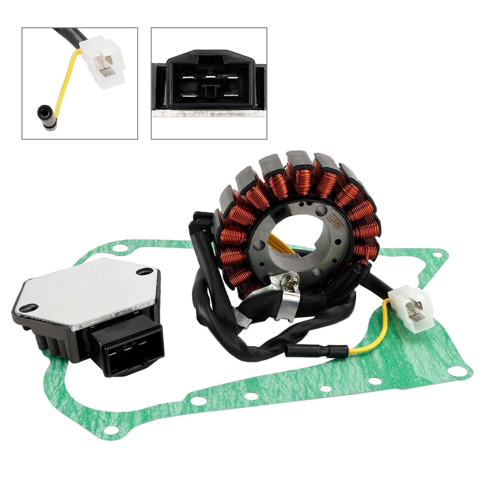 Set di giunti dello statore, regolatore e raddrizzatore per Honda NSS 250 Reflex (MF06) 2001-2003 31120-KPB-008