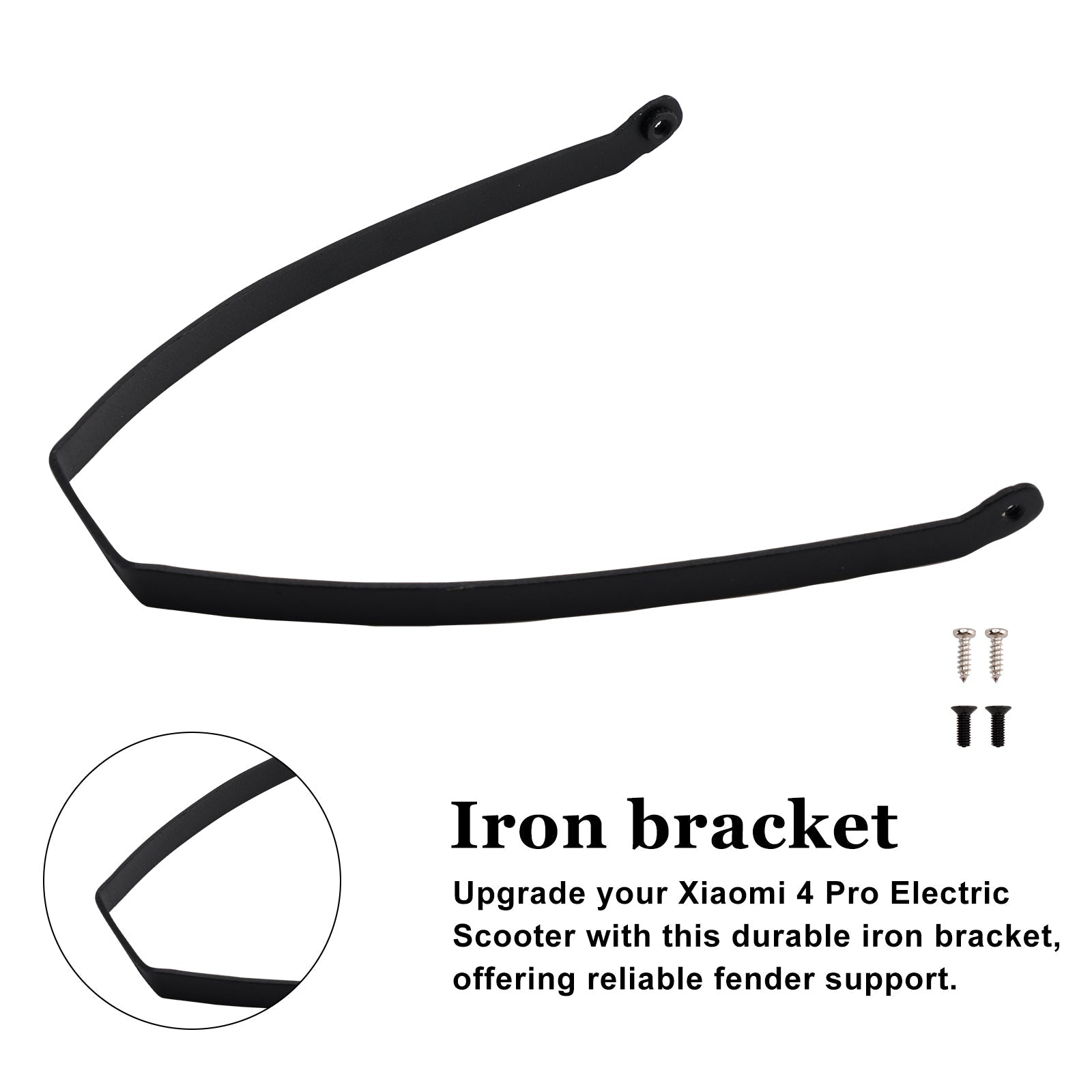Tylne podparcie z tylnym błotnikiem dla Xiaomi 4pro Electric Scooter