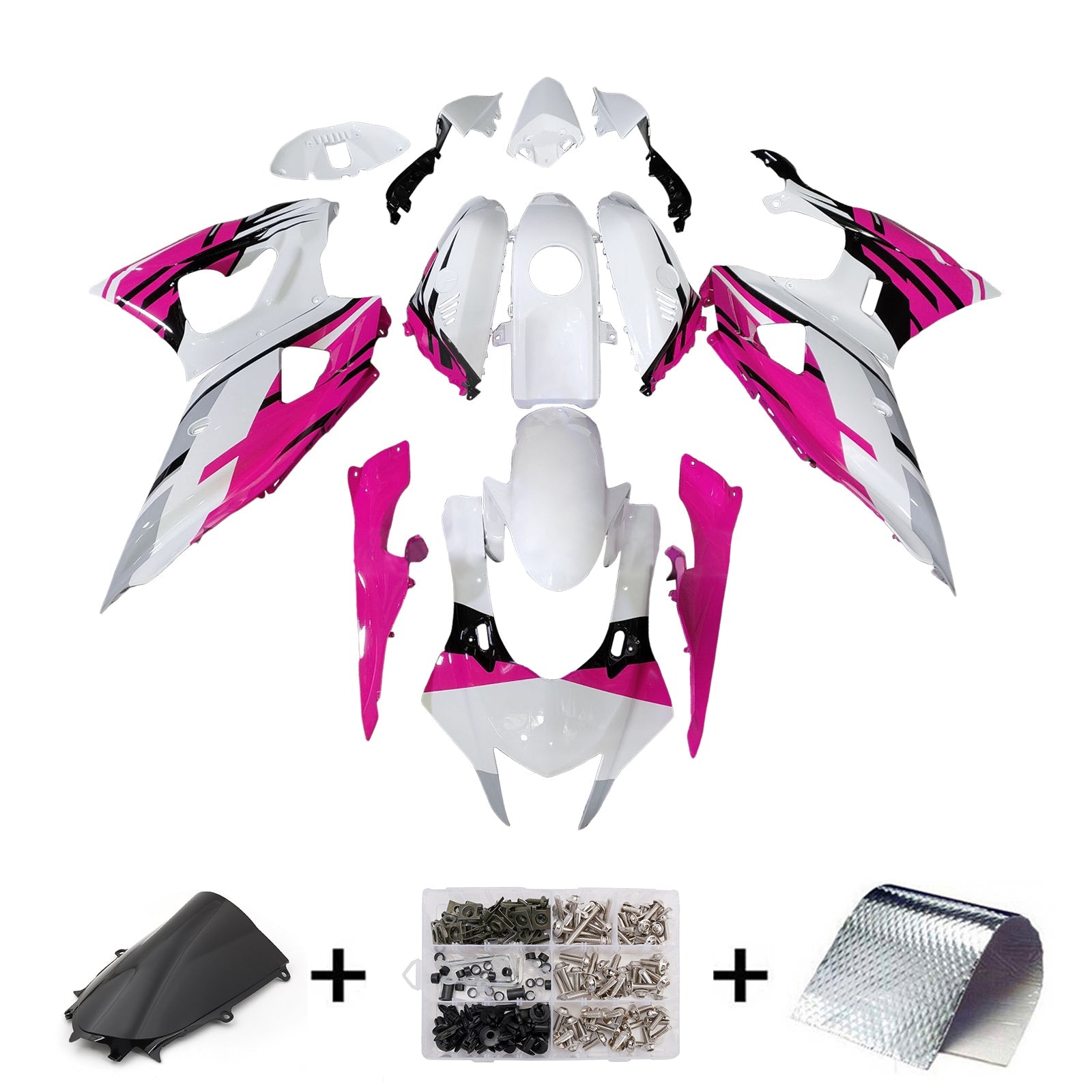 Kit de carénage injecté en plastique ABS pour Yamaha YZF-R7 2021-2025