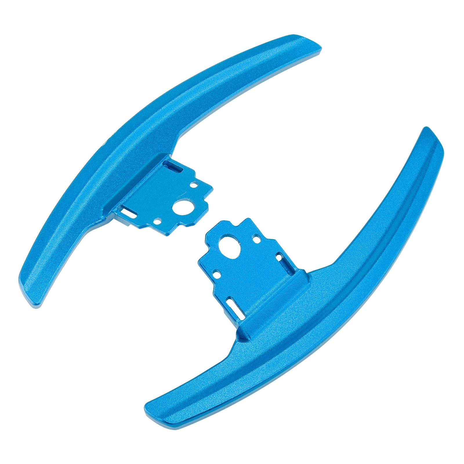 Extension de palettes de changement de vitesse pour BMW Série F F30 F31 F32 F10 X3 X5 Aluminium Bleu