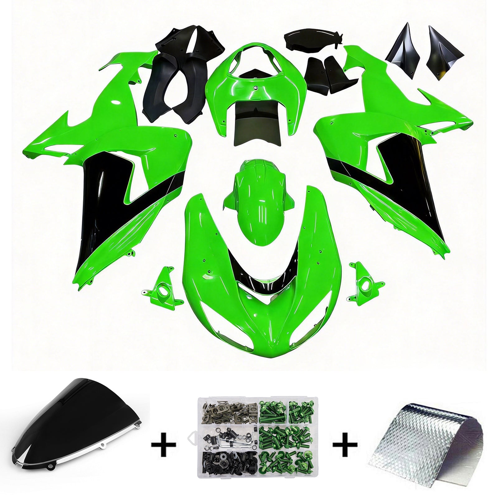 Kit de carénage en plastique ABS compatible avec Ducati 999 749 2003-2004