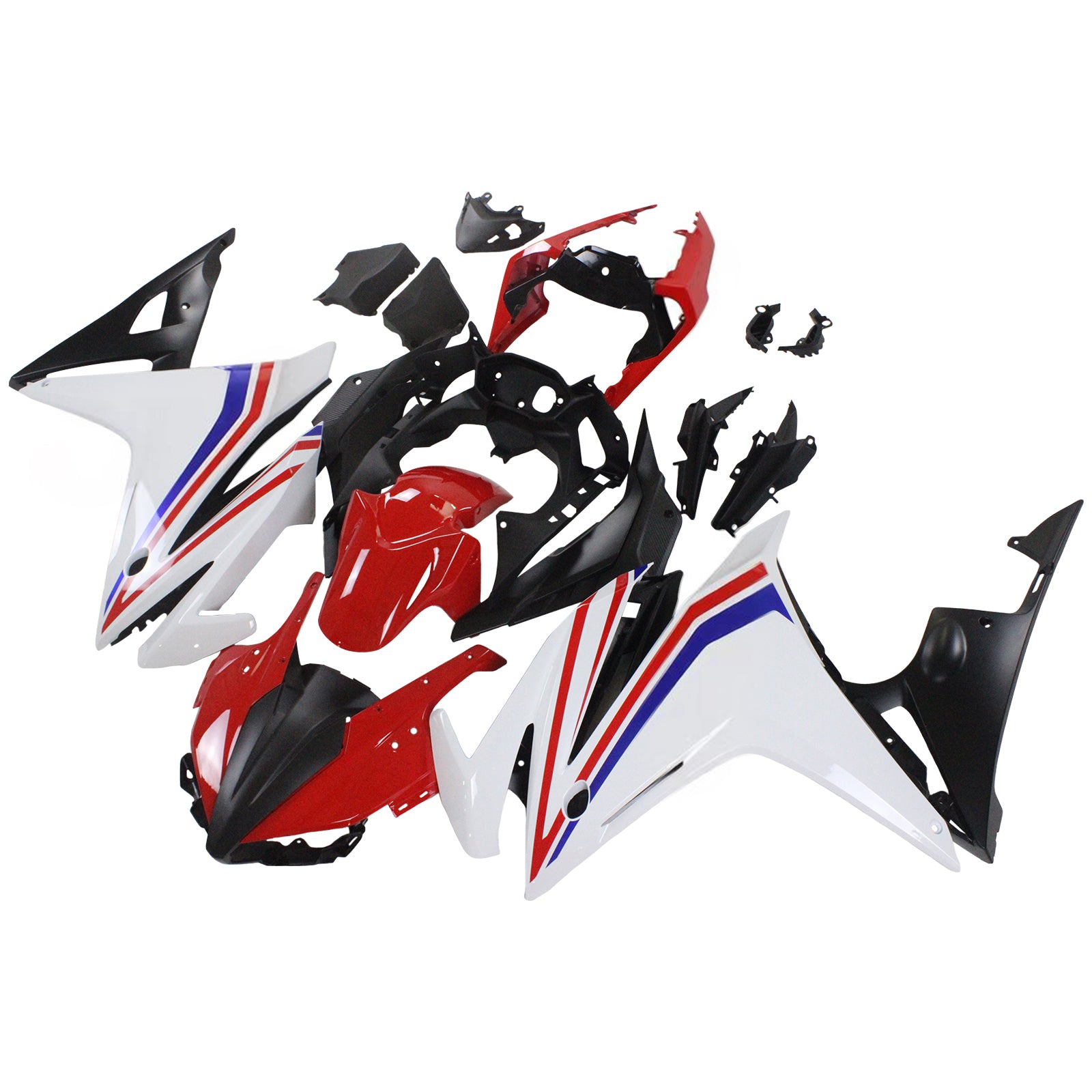 Injection carénage Kit carrosserie plastique ABS pour Honda CBR500R 2016-2018