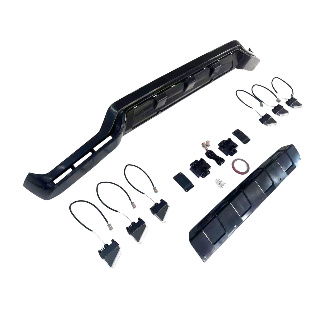 Diffuseur de pare-chocs avant compatible avec Mercedes-Benz Classe G W465 G63 (à partir de 2025) PP