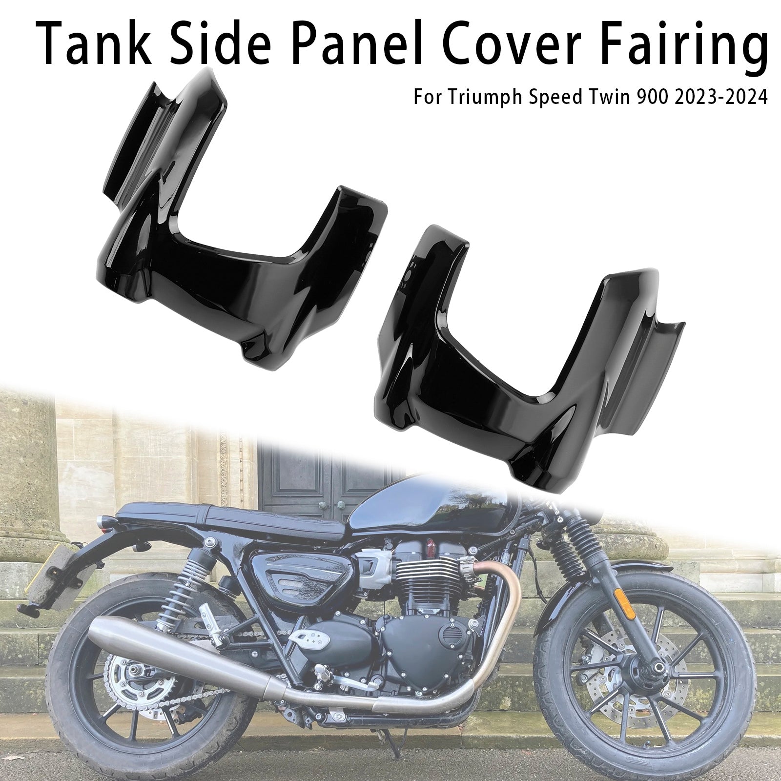 Panneau de carénage latéral de réservoir Speed Twin 900 2023-2024