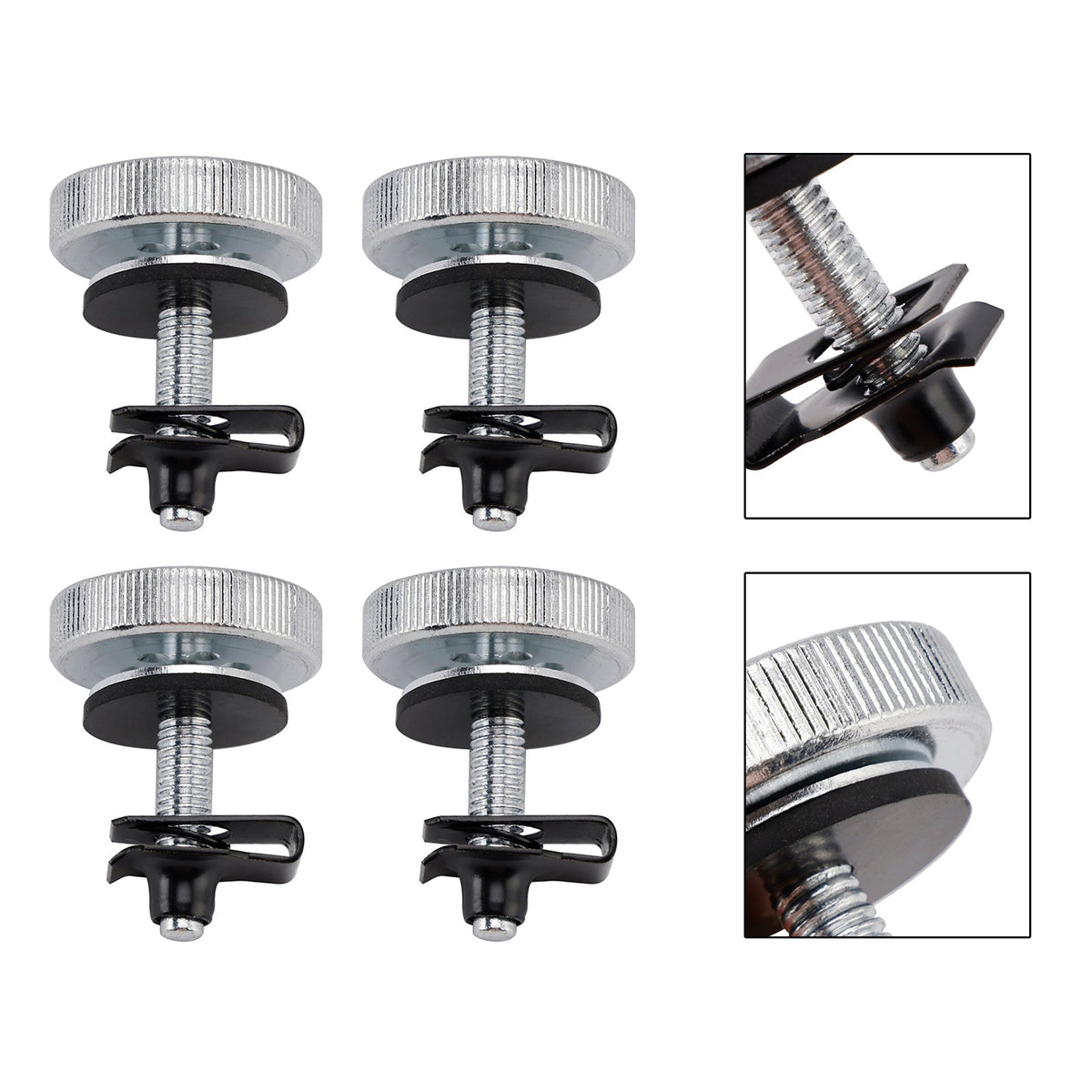 Kit de pernos de seguridad antirrobo de 4 piezas para alforjas Road King Street Road Glide