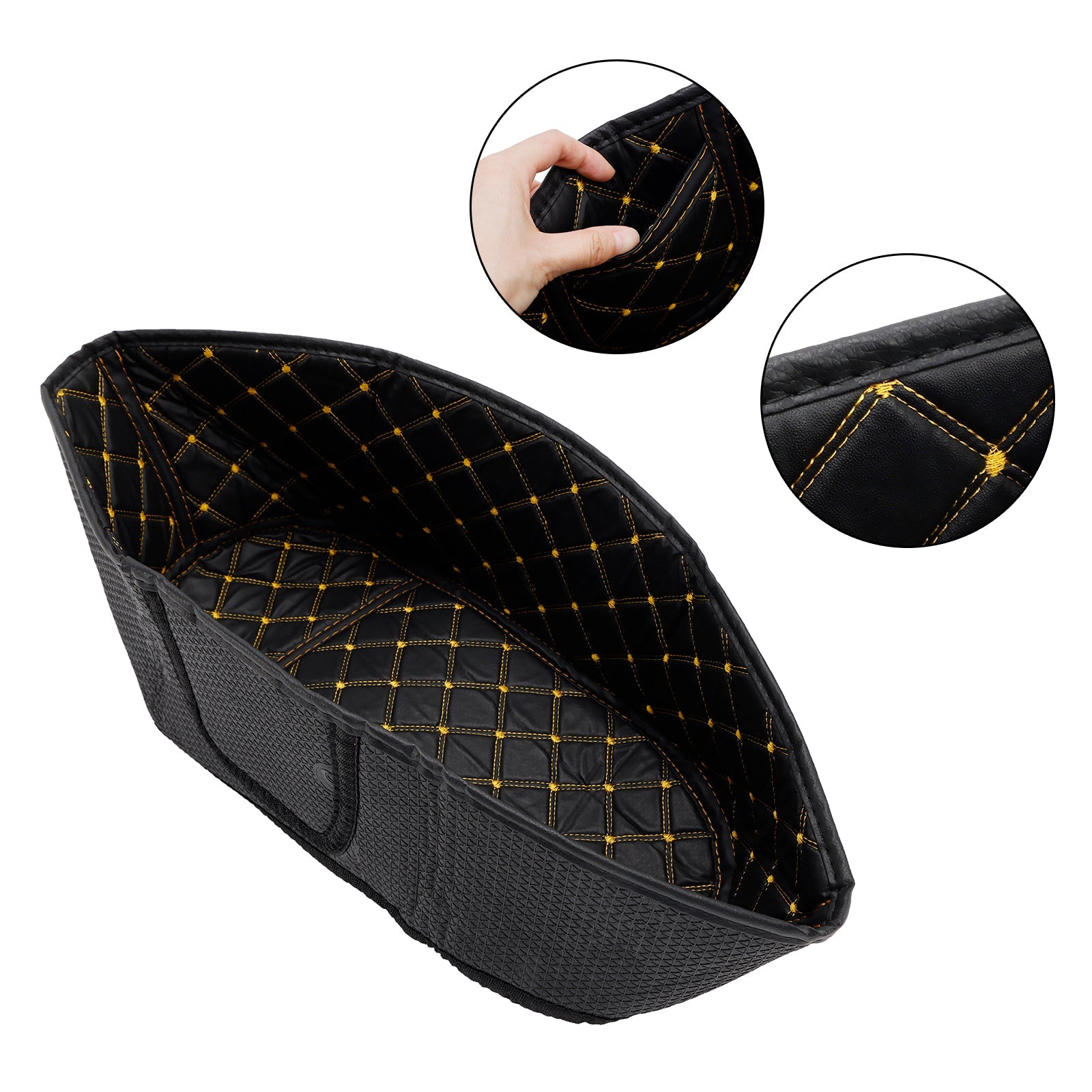 Protection intérieure de coffre pour siège baquet Vespa Gts 300 Gts300, marron