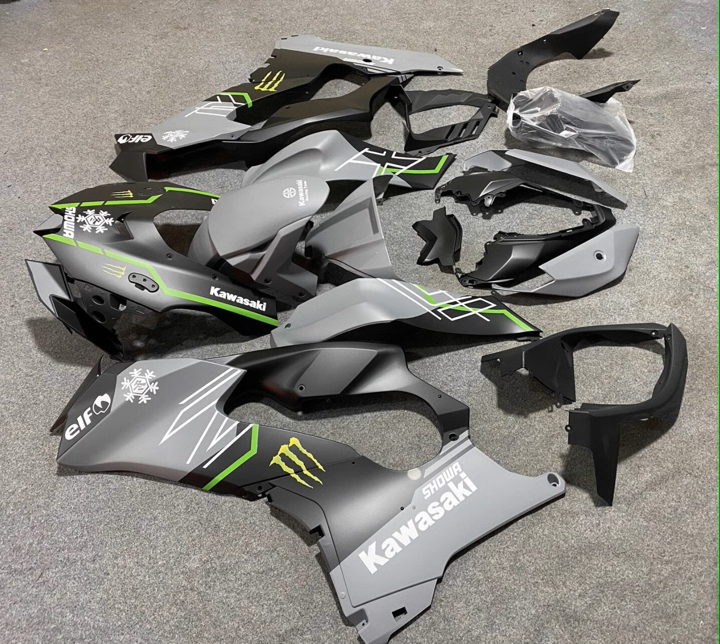 Kit carena iniezione Kawasaki ZX-10R ZX-10RR 2021-2024 Carrozzeria in plastica ABS