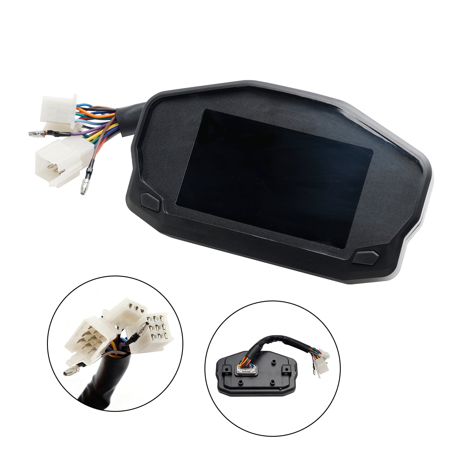 Cyfrowy licznik przebiegu LCD, podświetlenie, licznik prędkości, Universal for Motorcycle