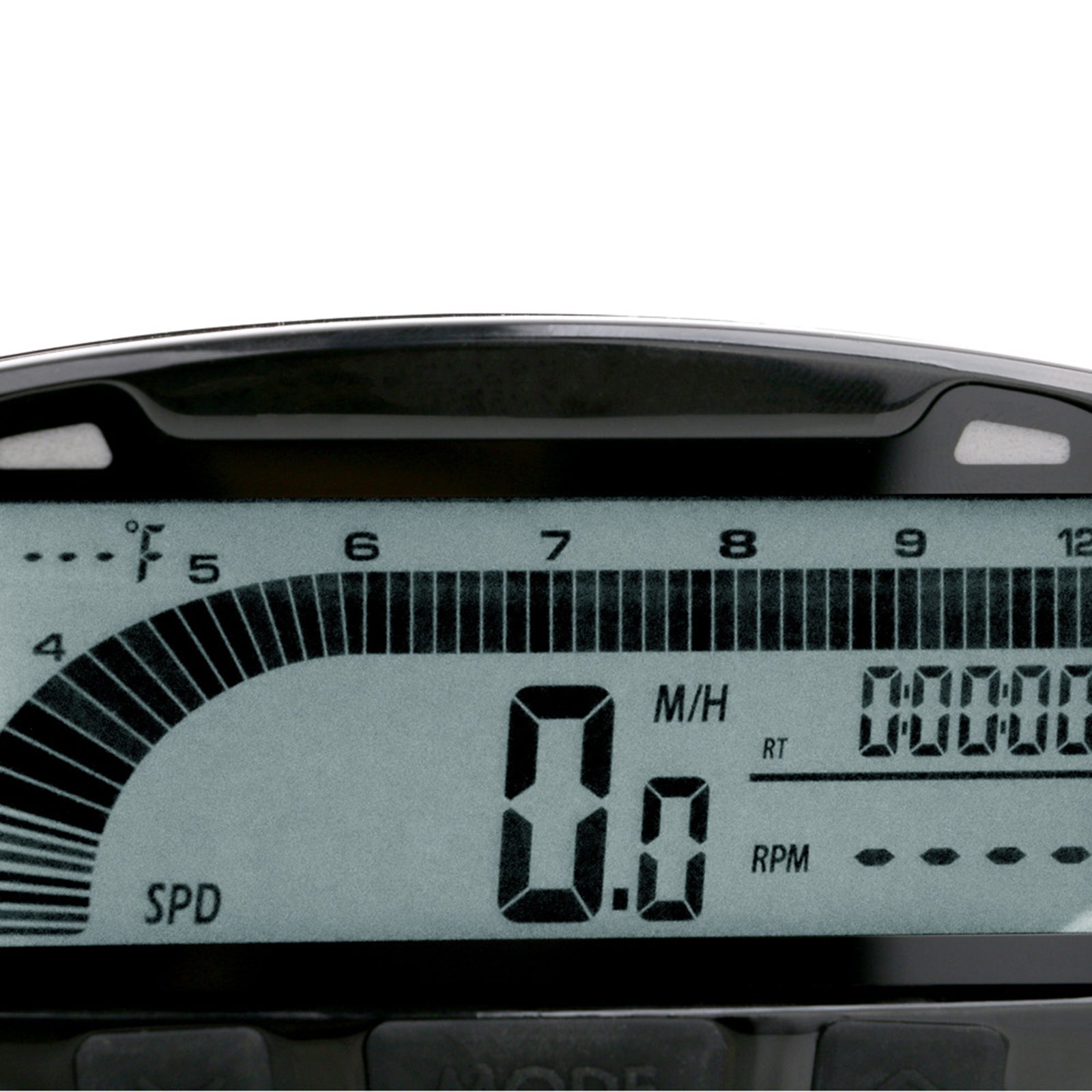 LCD digitale snelheidsmeter, kilometerteller en toerenteller voor Yamaha Grizzly 450 (2008-2024).