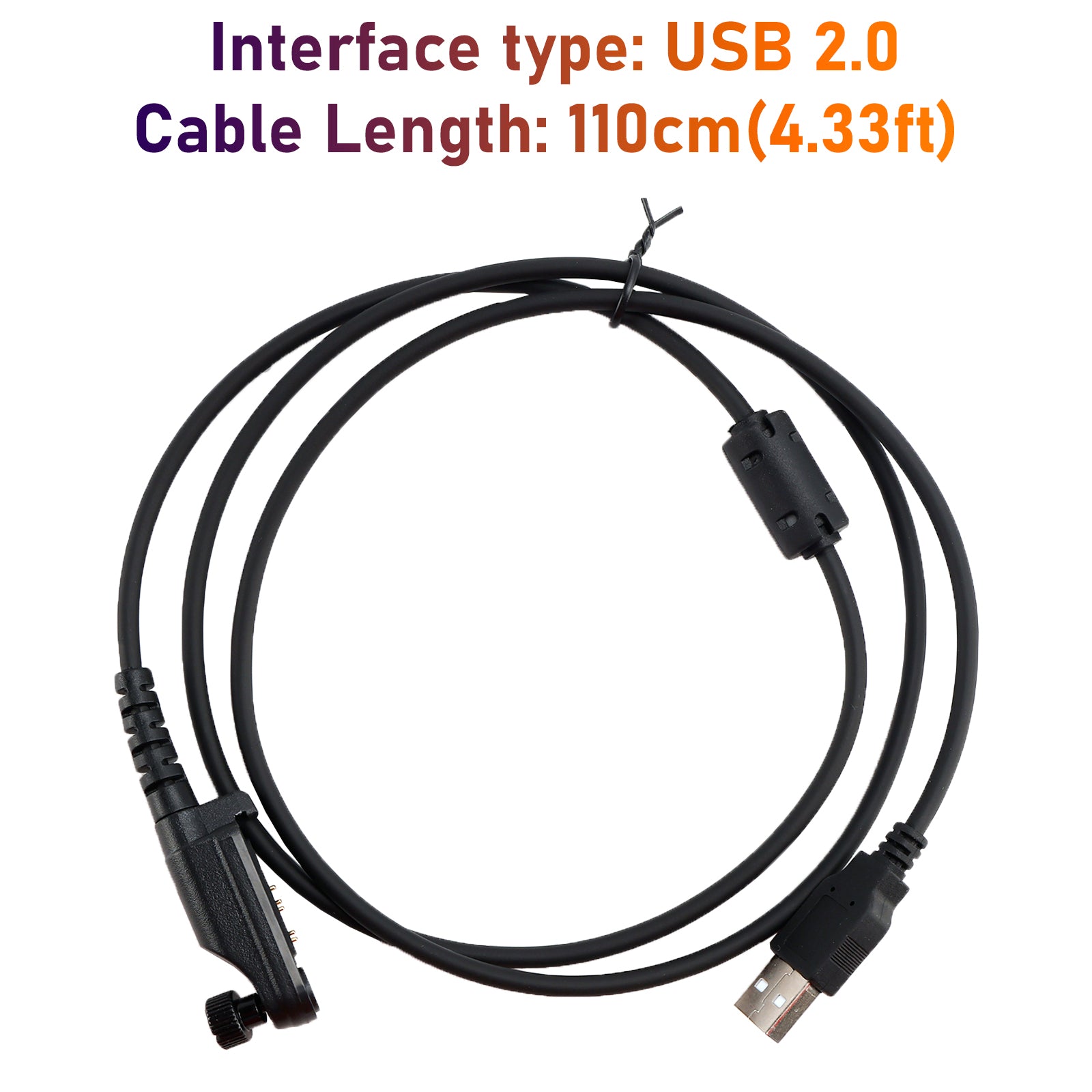 Cavo di programmazione USB HP780-USB per Hytera PD700R, PD700S, PD71XIS, PD750 e PD780