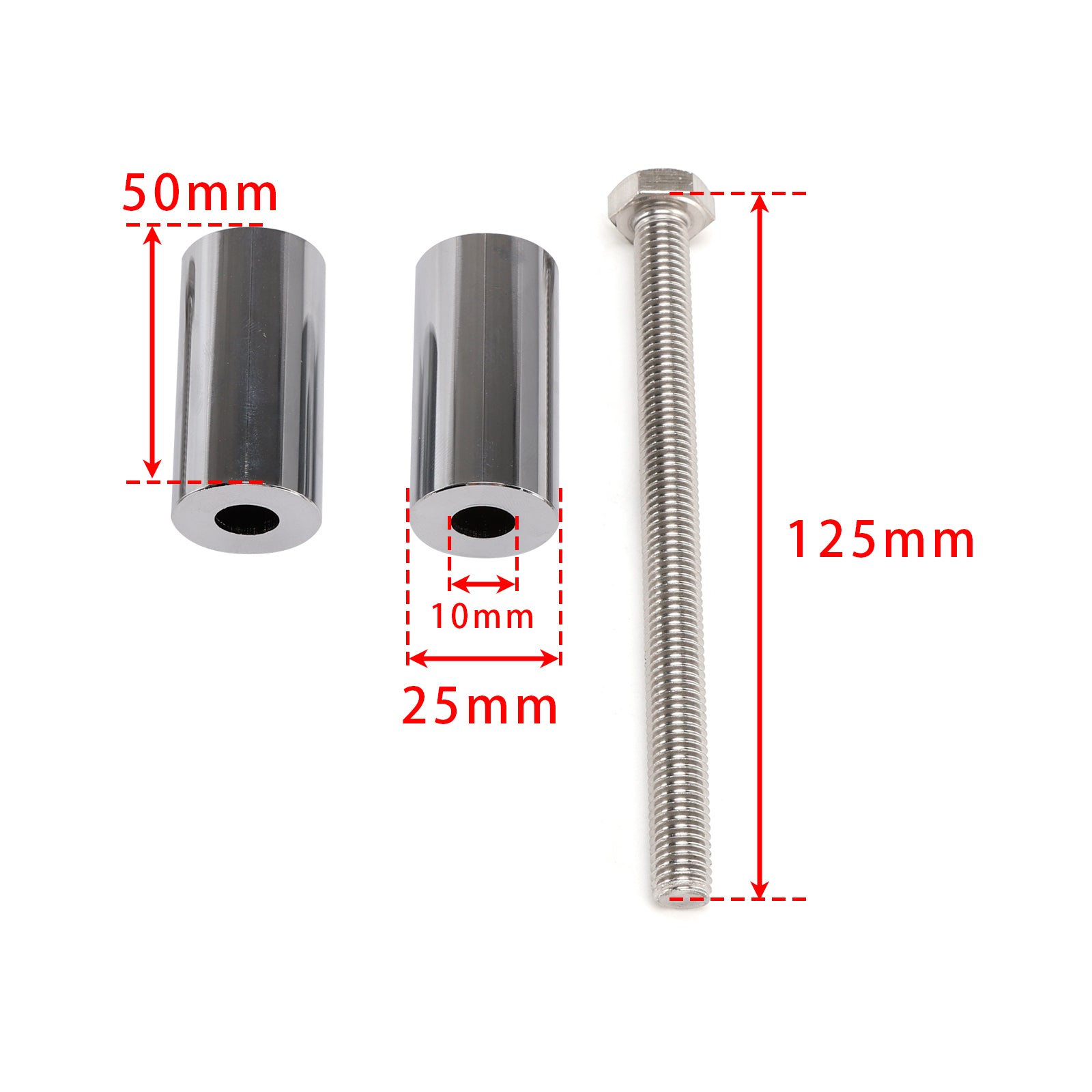 SPESSORI RIALZI RISER MANUBRIO DLA KAWASAKI VN 800 900 1500 1600 2000 VULCAN