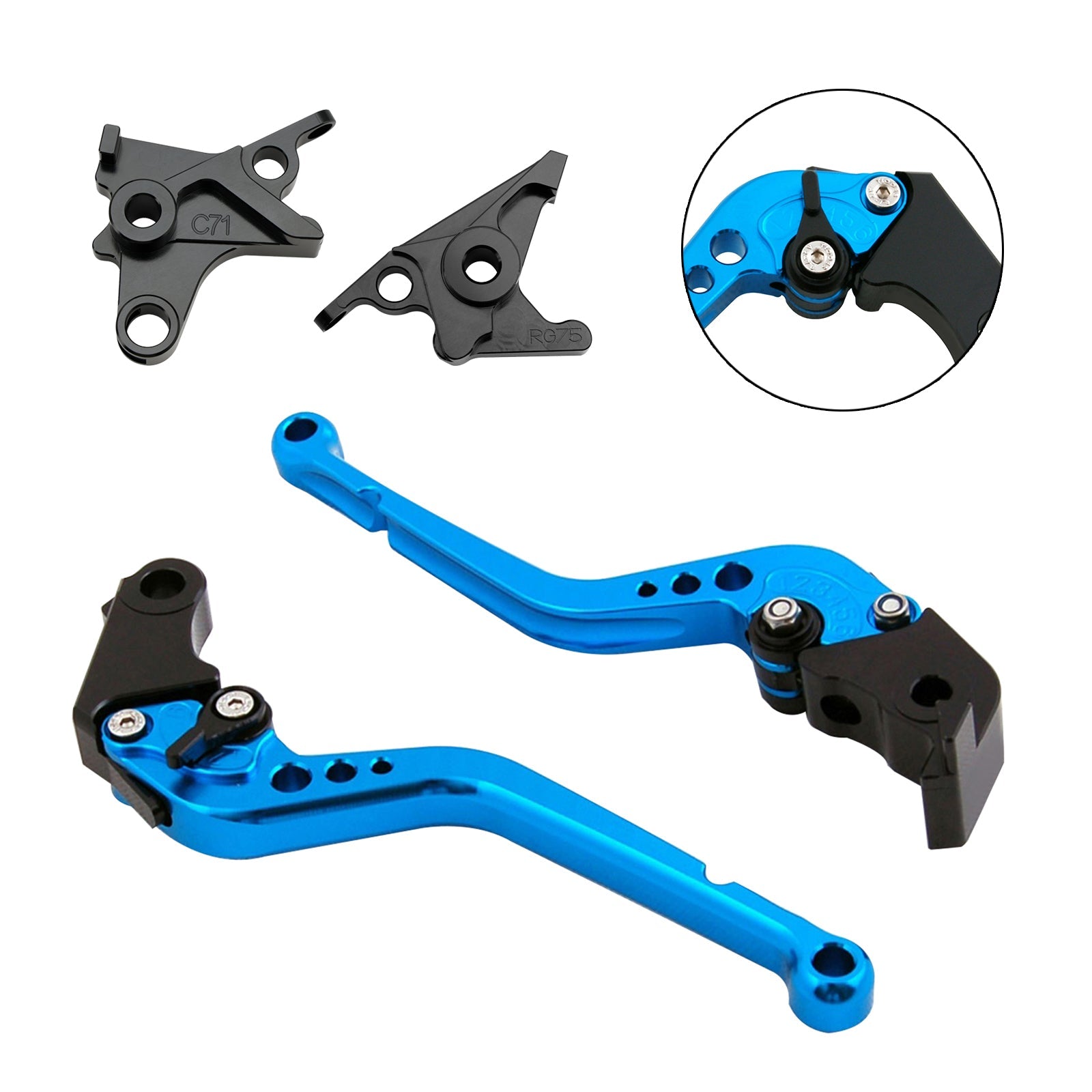 Levier de frein et d'embrayage long pour BMW R NINE T / PURE / RACER 2017-2023