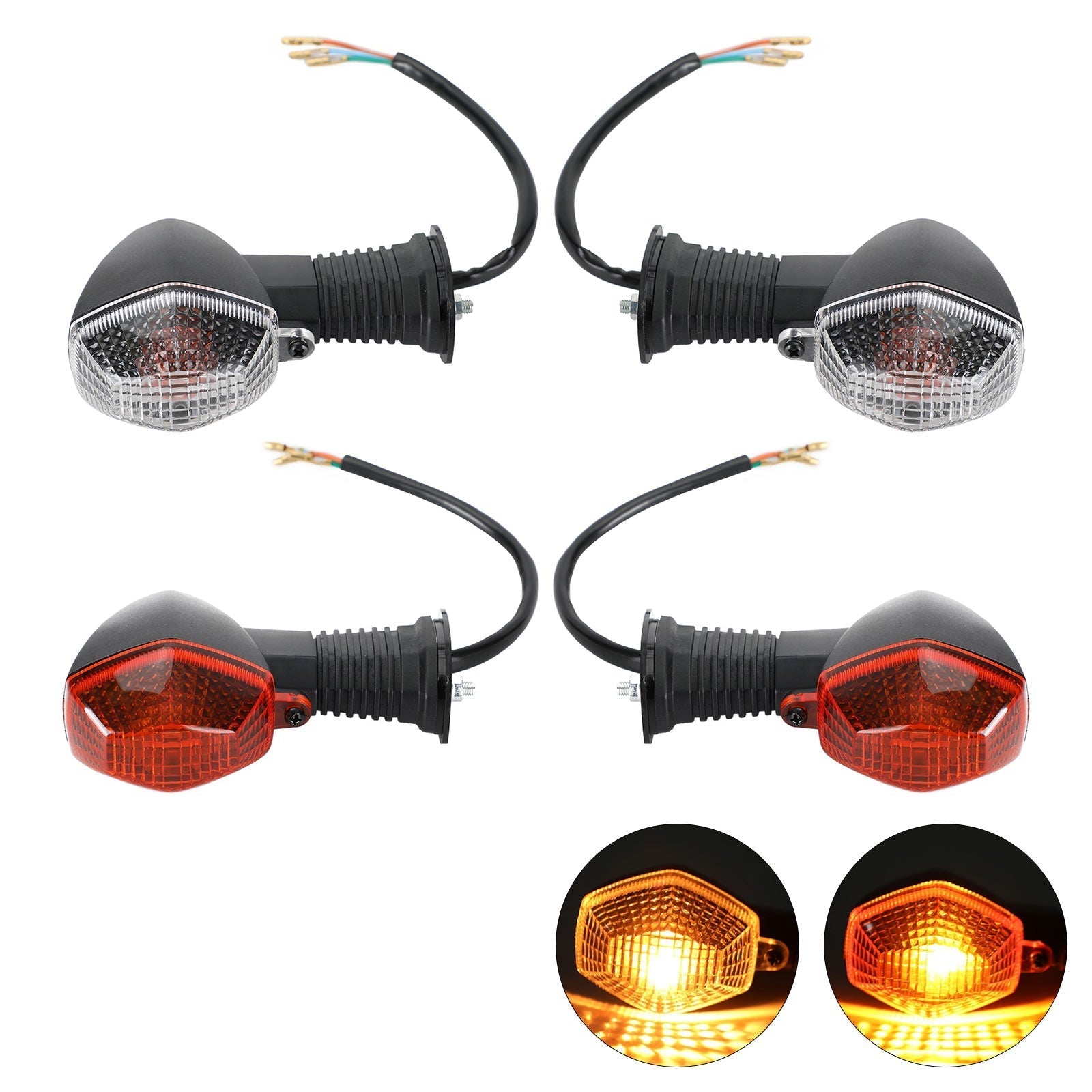 Luces indicadoras de señal de giro para Suzuki GSF Generic