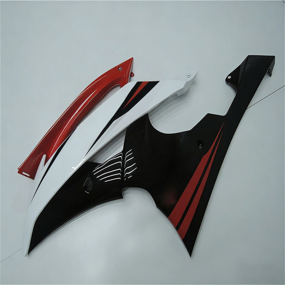 Kit de carénage en plastique ABS injecté compatible avec Yamaha YZF 600 R6 2008-2016