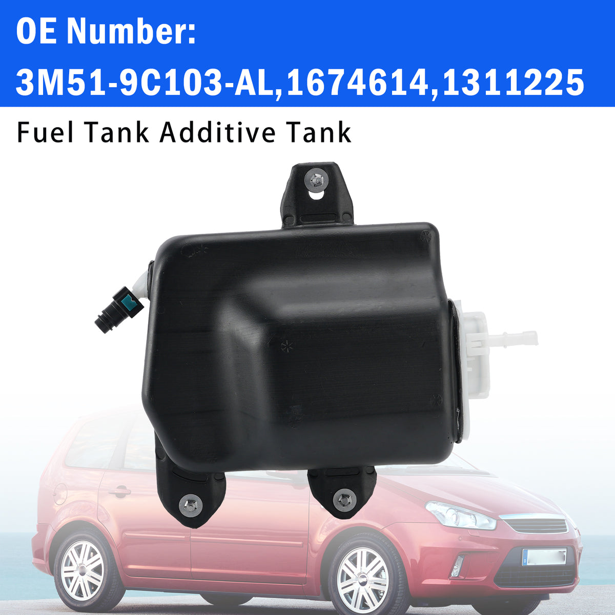 Réservoir d'additif pour carburant 1674614 Pour Ford C-Max DM2 Focus II DA DB